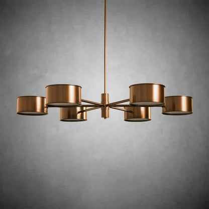 Daphne Metal Round Chandelier - GILDLAMPS