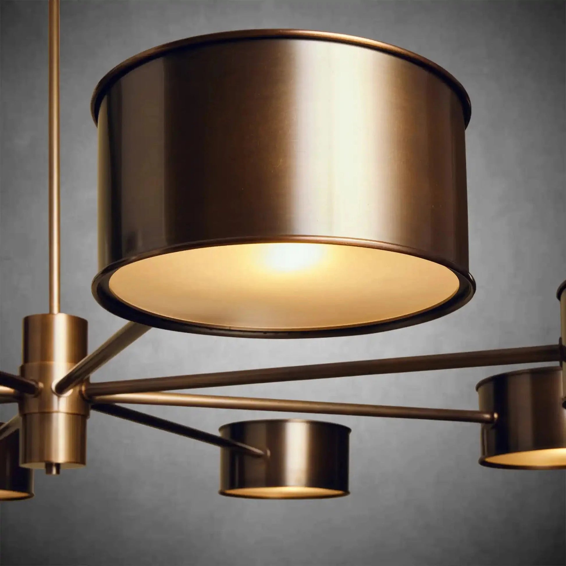 Daphne Metal Round Chandelier - GILDLAMPS
