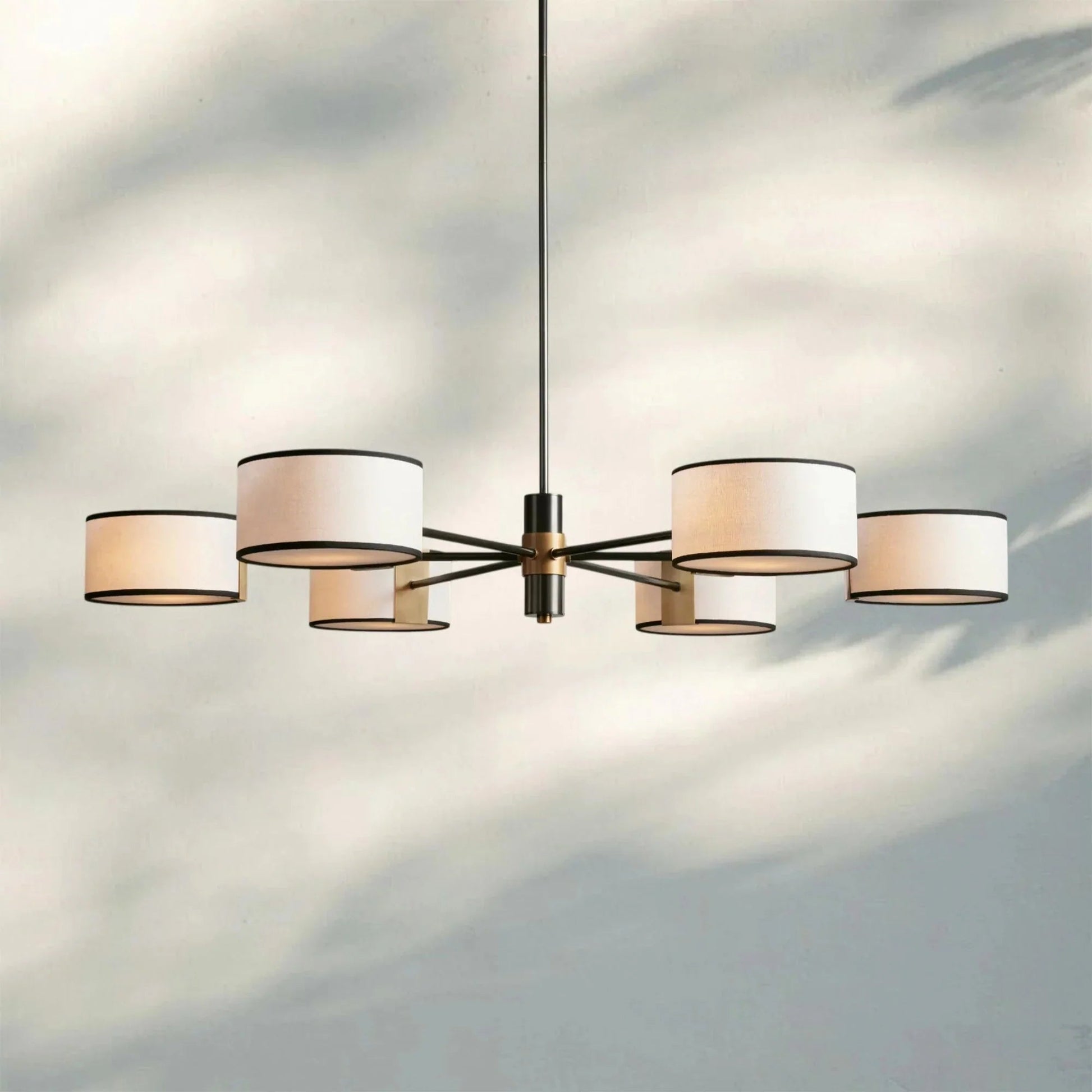 Daphne Round Chandelier 48''60'' - GILDLAMPS