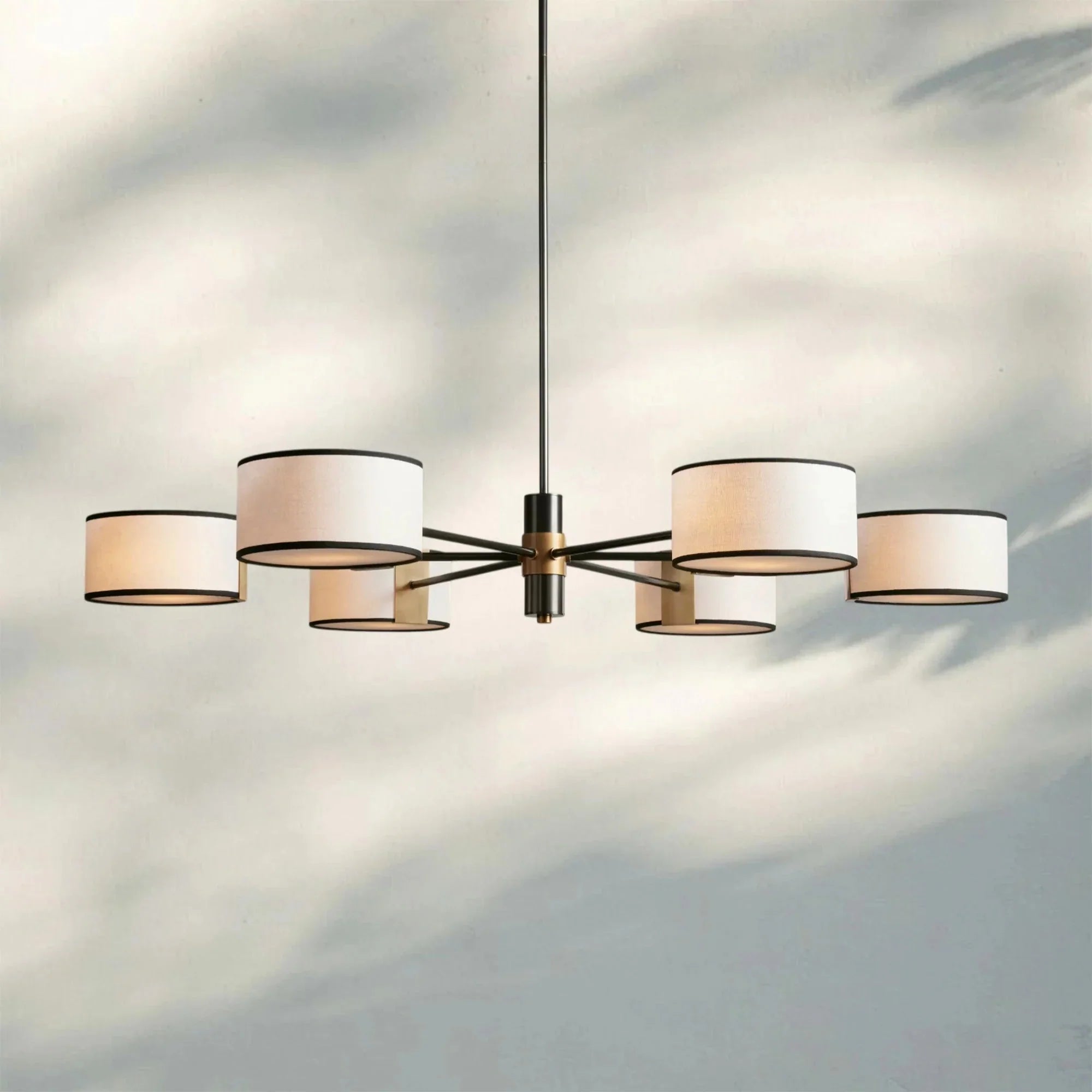 Daphne Round Chandelier 48''60'' - GILDLAMPS