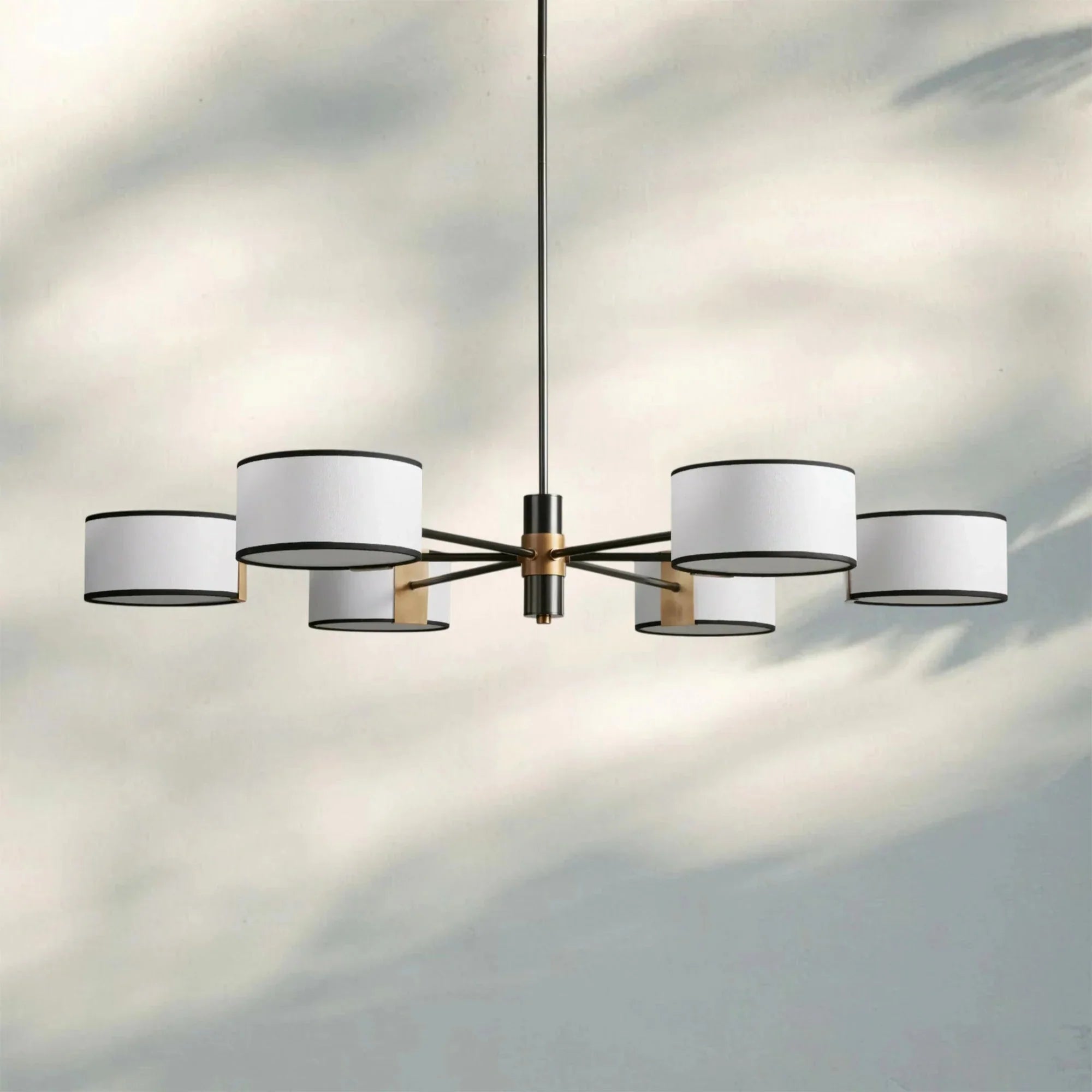 Daphne Round Chandelier 48''60'' - GILDLAMPS