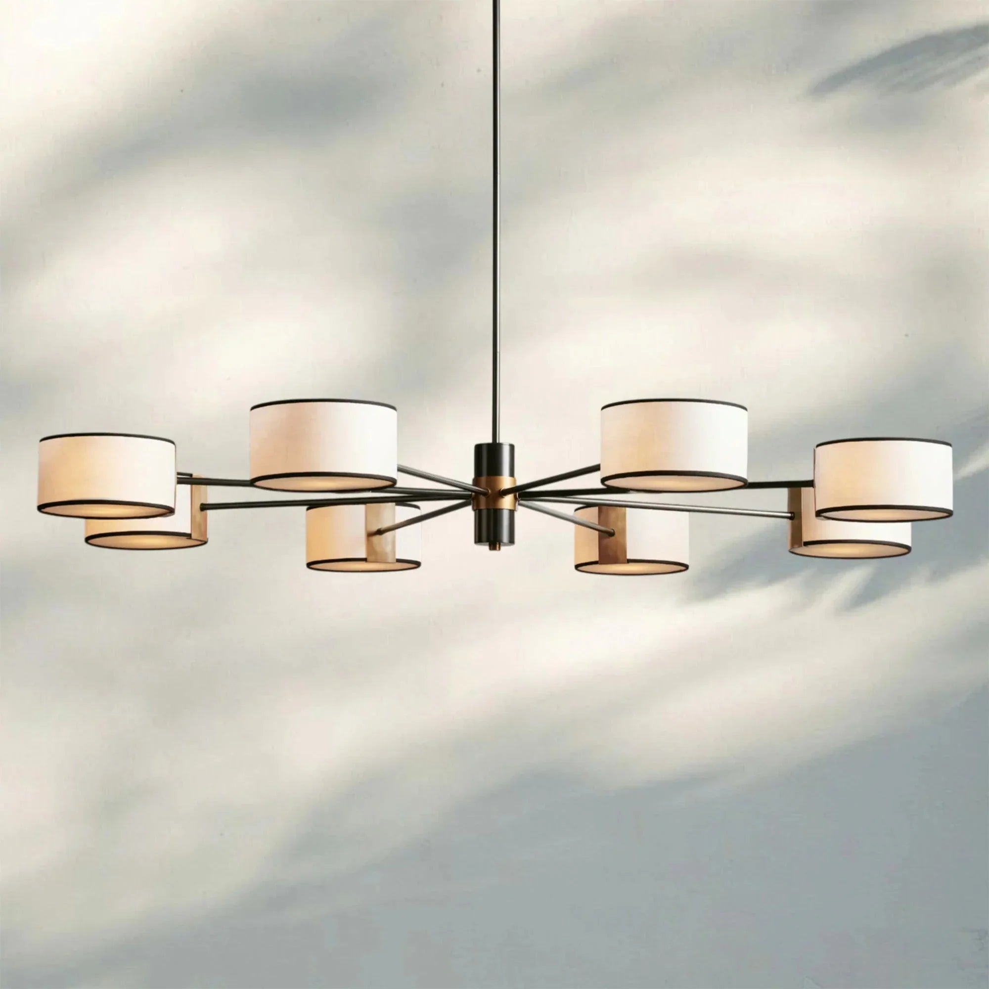 Daphne Round Chandelier 48''60'' - GILDLAMPS