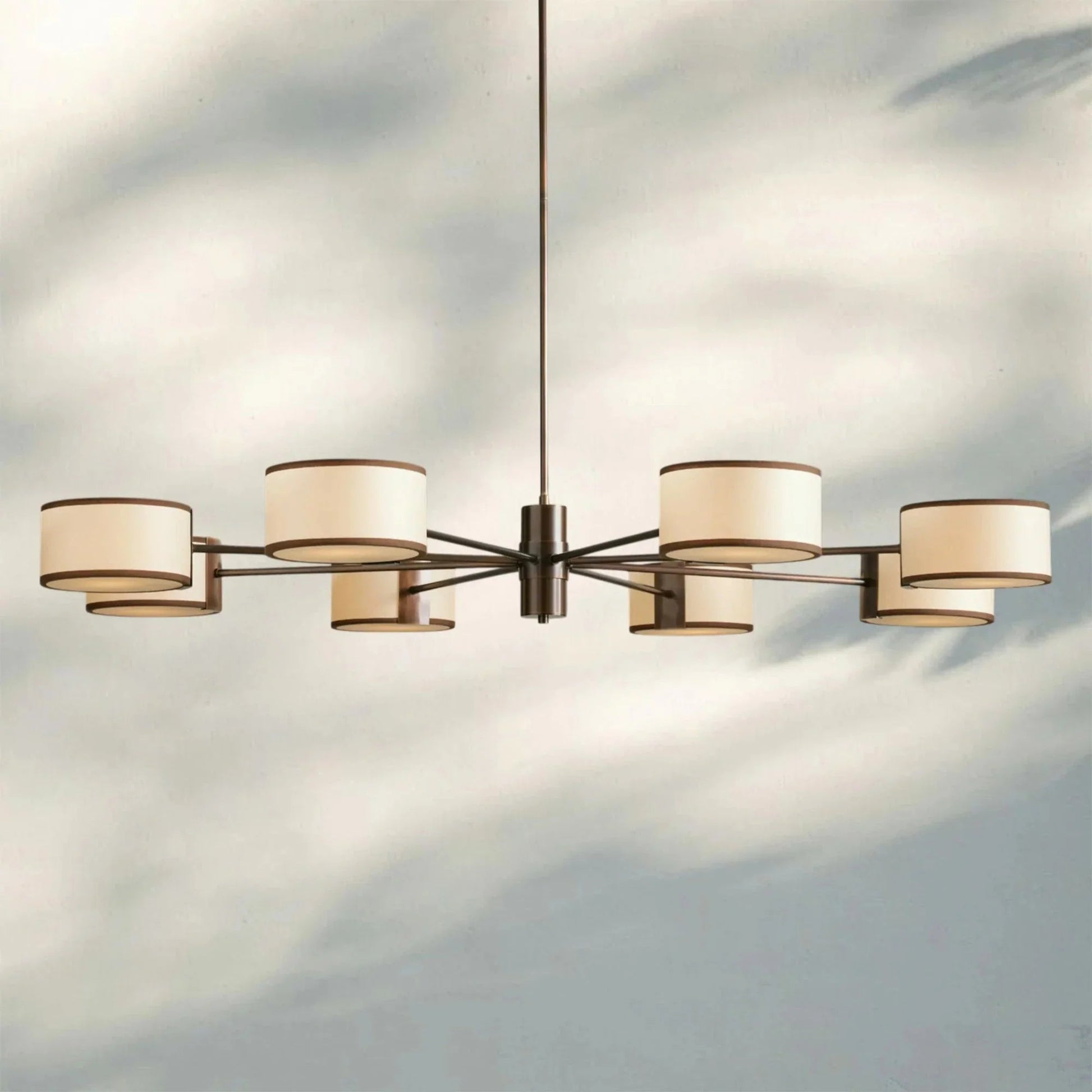 Daphne Round Chandelier 48''60'' - GILDLAMPS