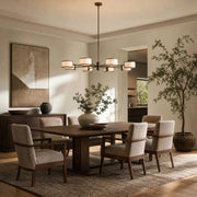 Daphne Round Chandelier 48''60'' - GILDLAMPS