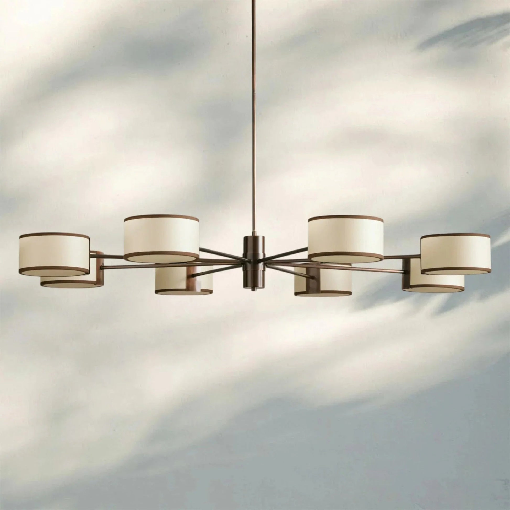 Daphne Round Chandelier 48''60'' - GILDLAMPS
