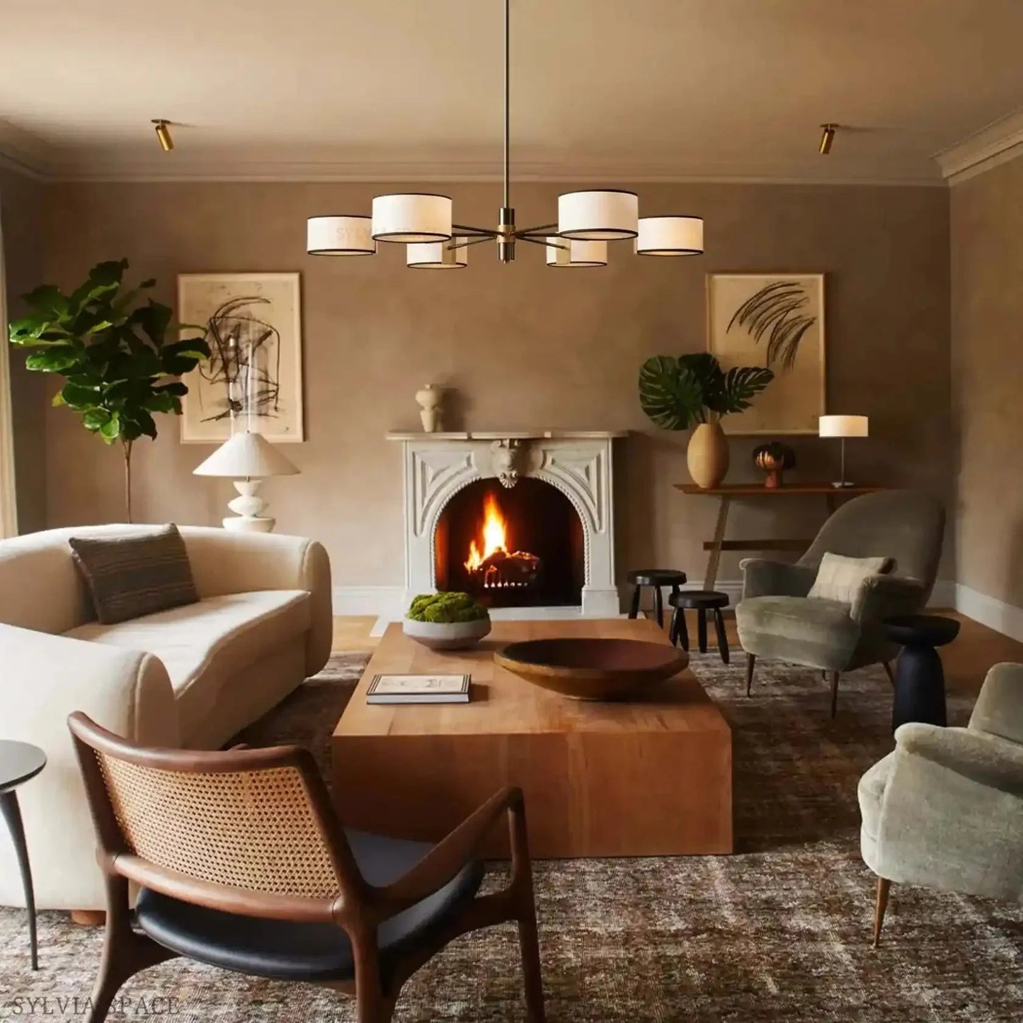 Daphne Round Chandelier - GILDLAMPS