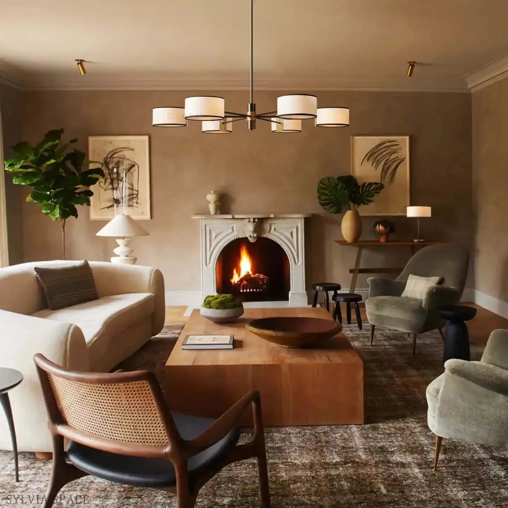 Daphne Round Chandelier - GILDLAMPS