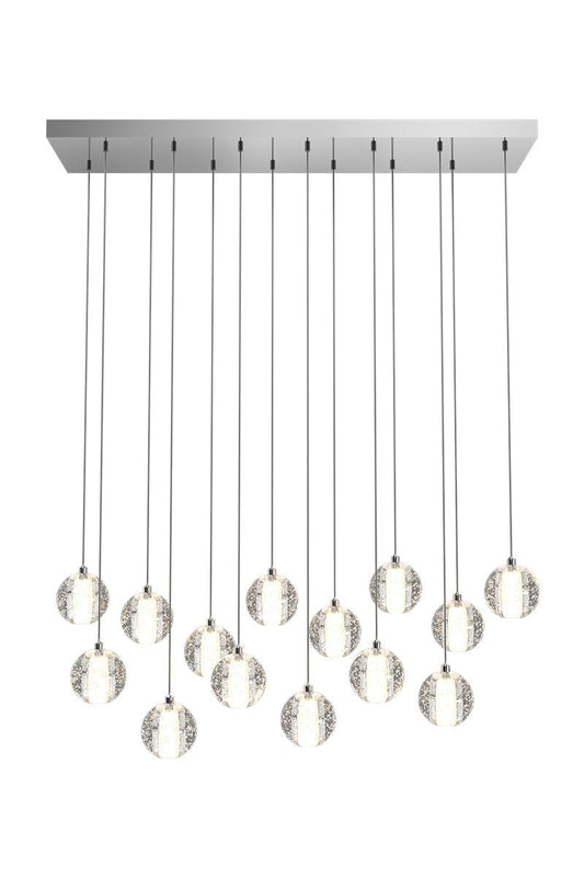 Dazzling Crystal Sphere Chandelier by Aurorae Lighting - GILDLAMPS