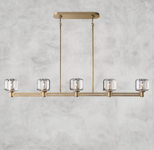 Delmare Linear Chandelier 54“ - GILDLAMPS