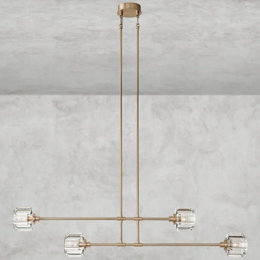 Delmare Mobile Linear Chandelier - GILDLAMPS