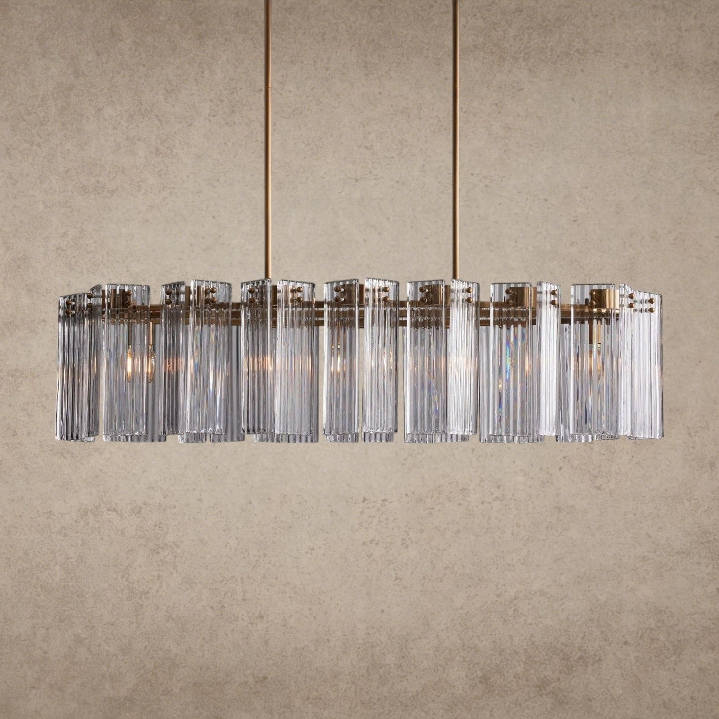 Delsie Oval Chandelier 51 inch, 63 inch, 72 inch