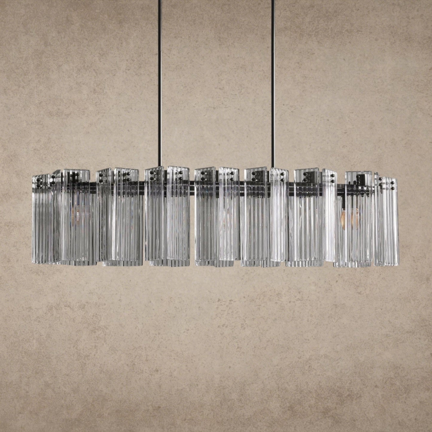 Delsie Oval Chandelier 51 inch, 63 inch, 72 inch