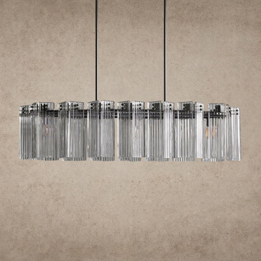 Delsie Oval Chandelier 51 inch, 63 inch, 72 inch - GILDLAMPS