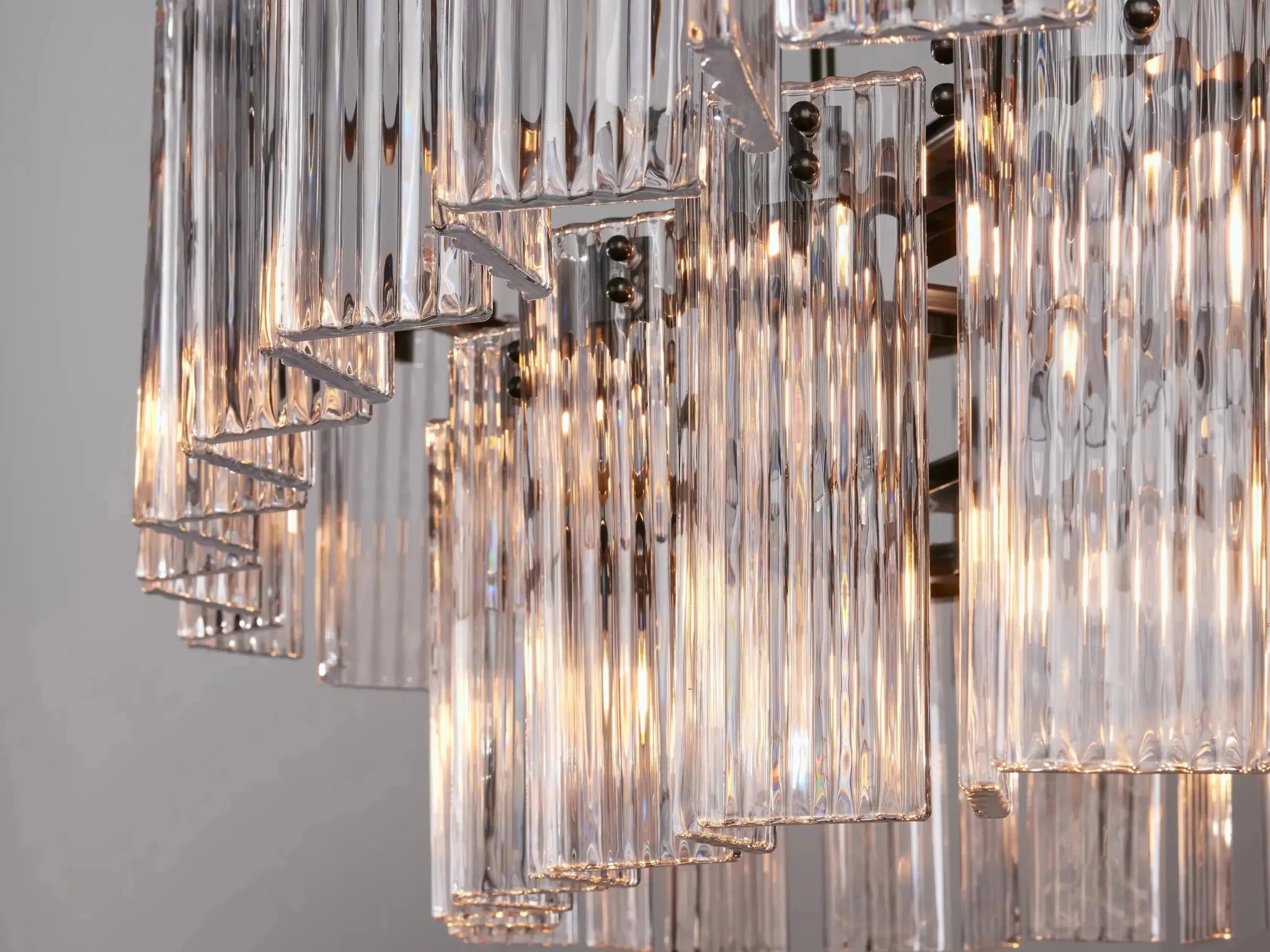 Delsie Oval Chandelier 51''63''72'' - GILDLAMPS