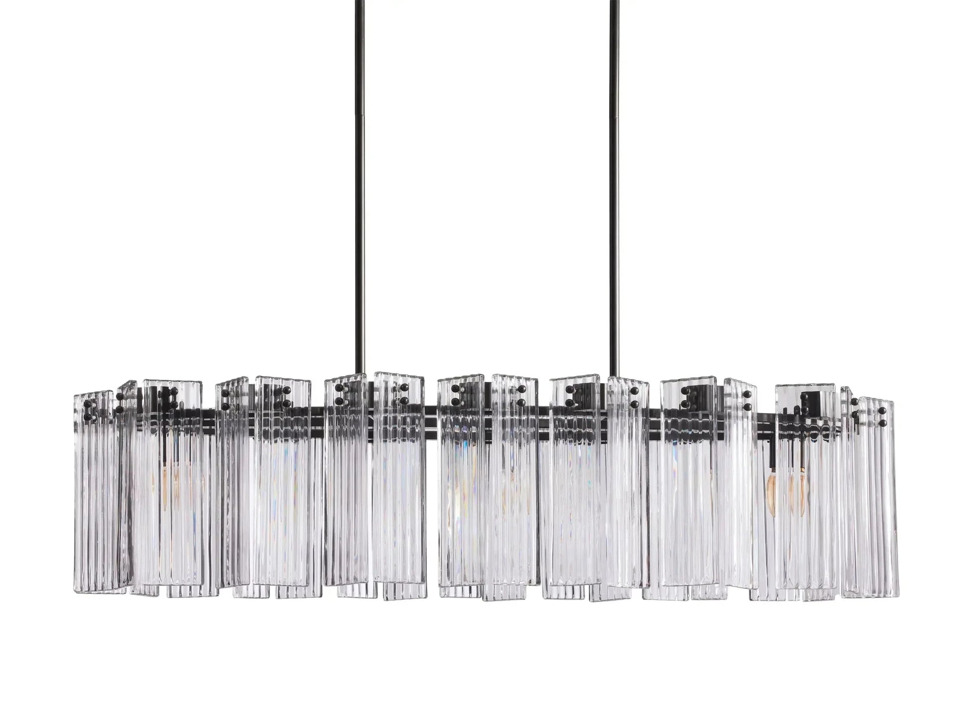 Delsie Oval Chandelier 51''63''72'' - GILDLAMPS