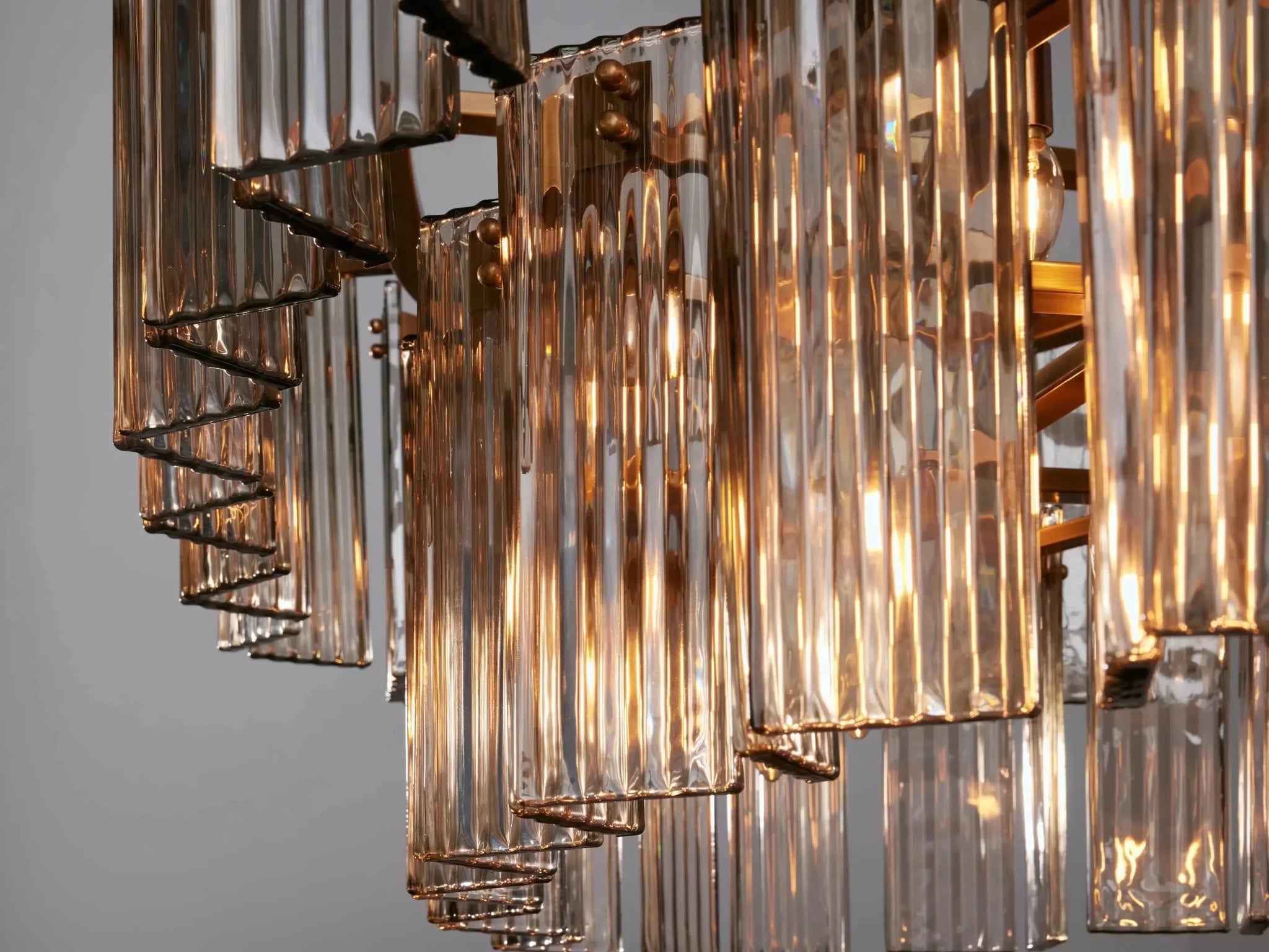 Delsie Oval Chandelier 51''63''72'' - GILDLAMPS