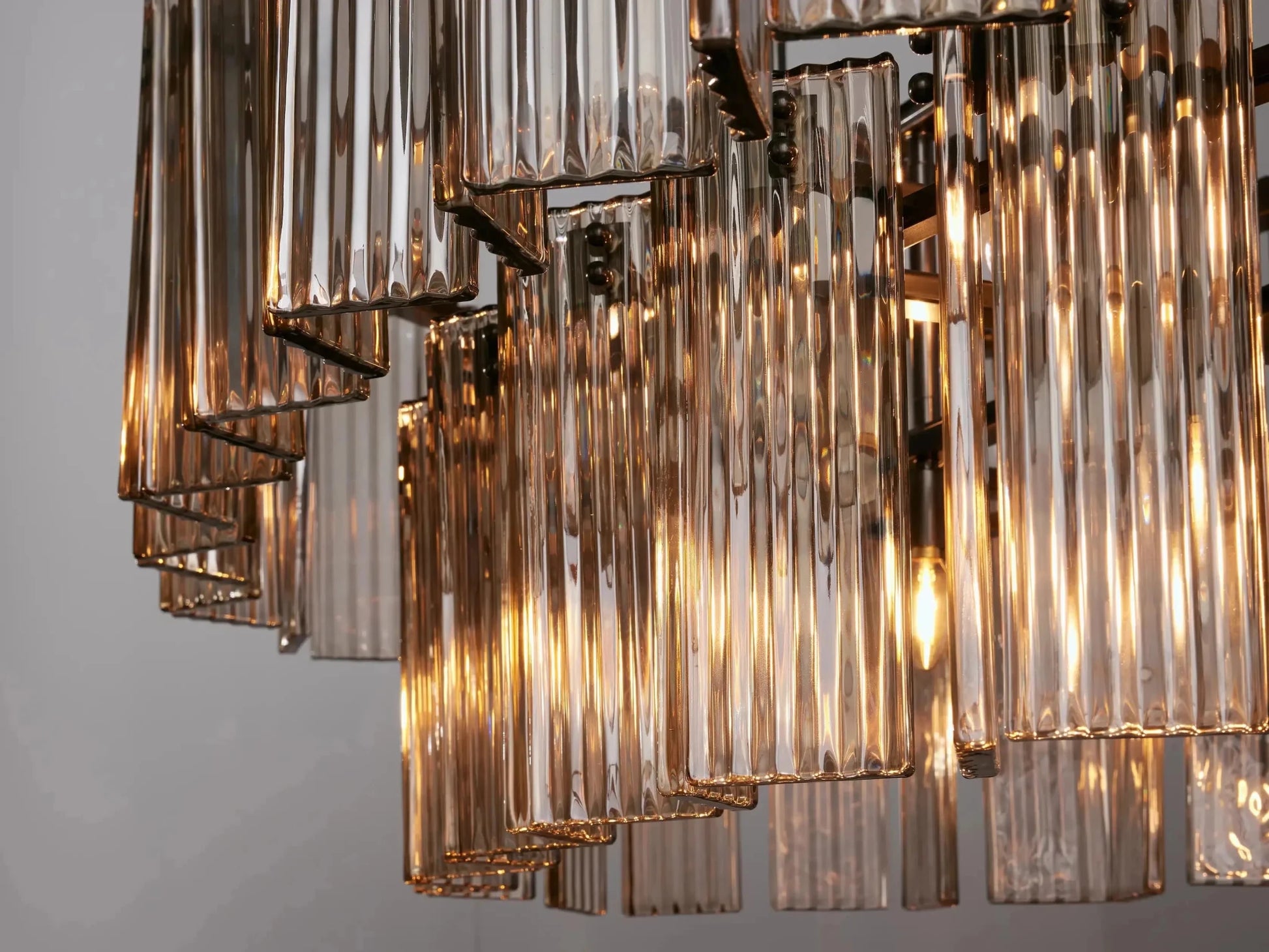 Delsie Oval Chandelier 51''63''72'' - GILDLAMPS