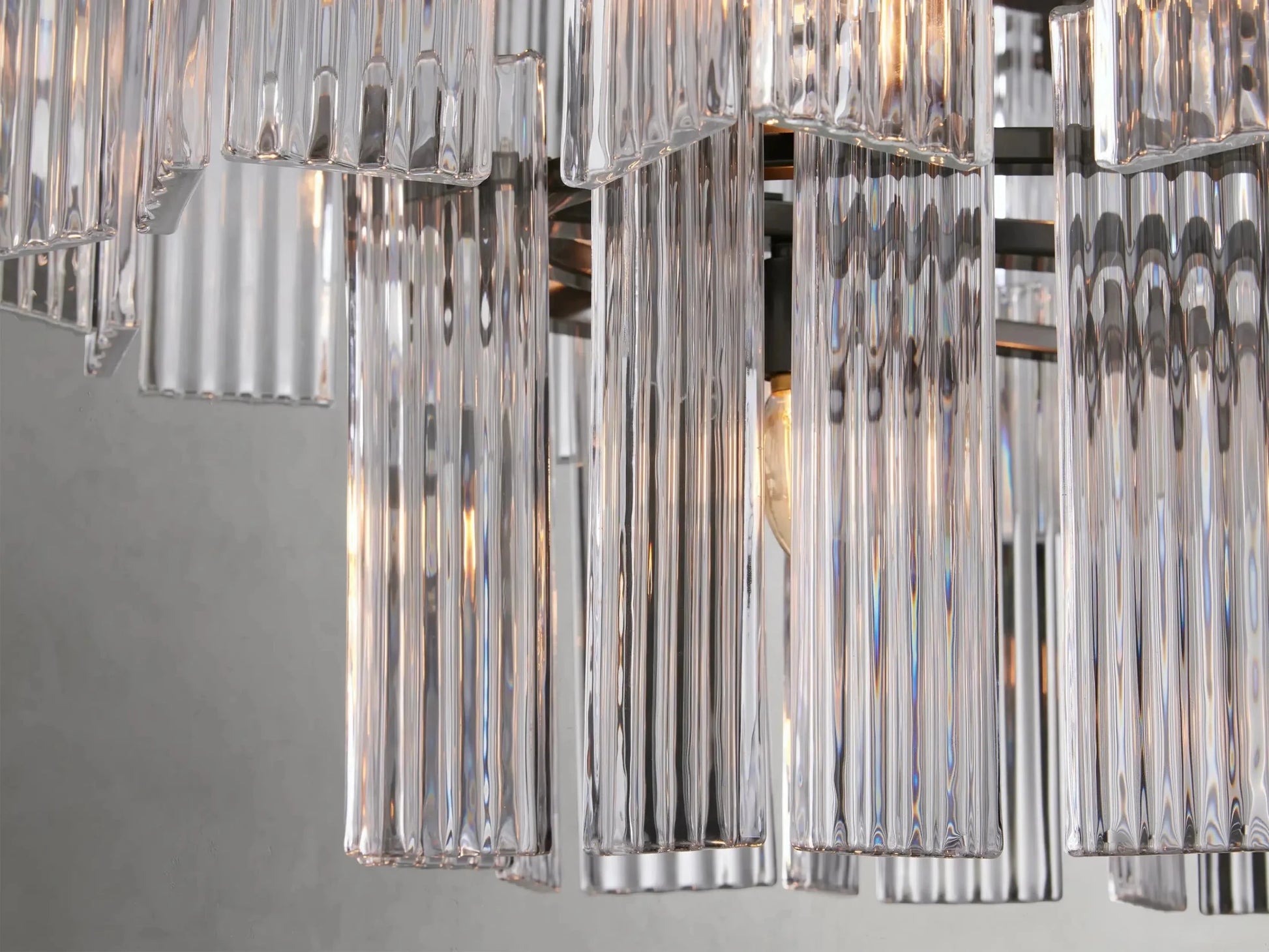 Delsie Oval Chandelier 51''63''72'' - GILDLAMPS