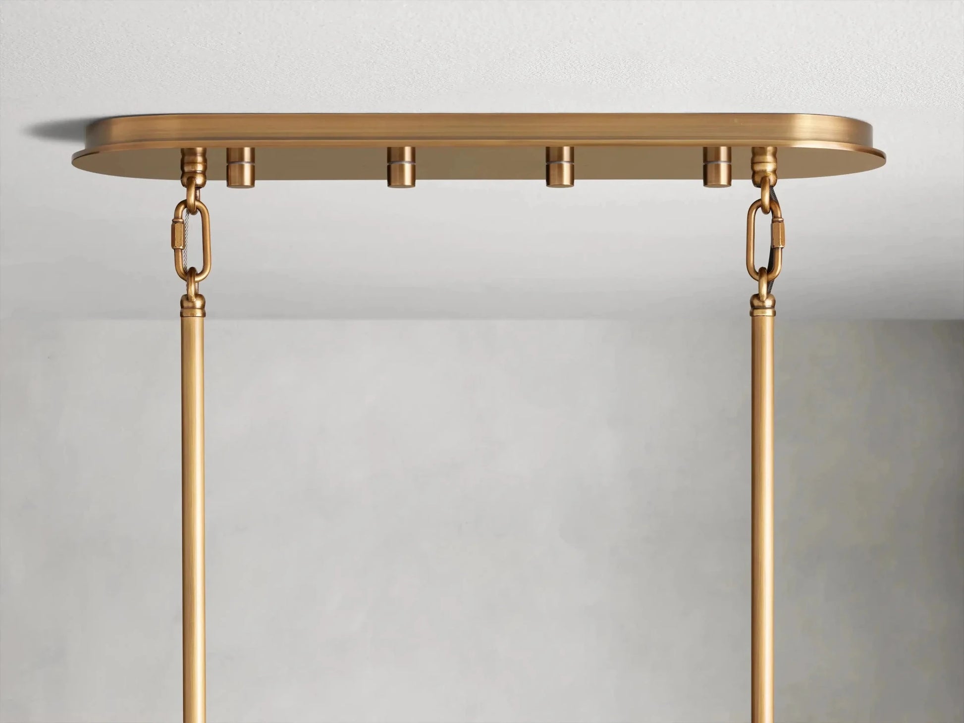 Delsie Oval Chandelier 51''63''72'' - GILDLAMPS