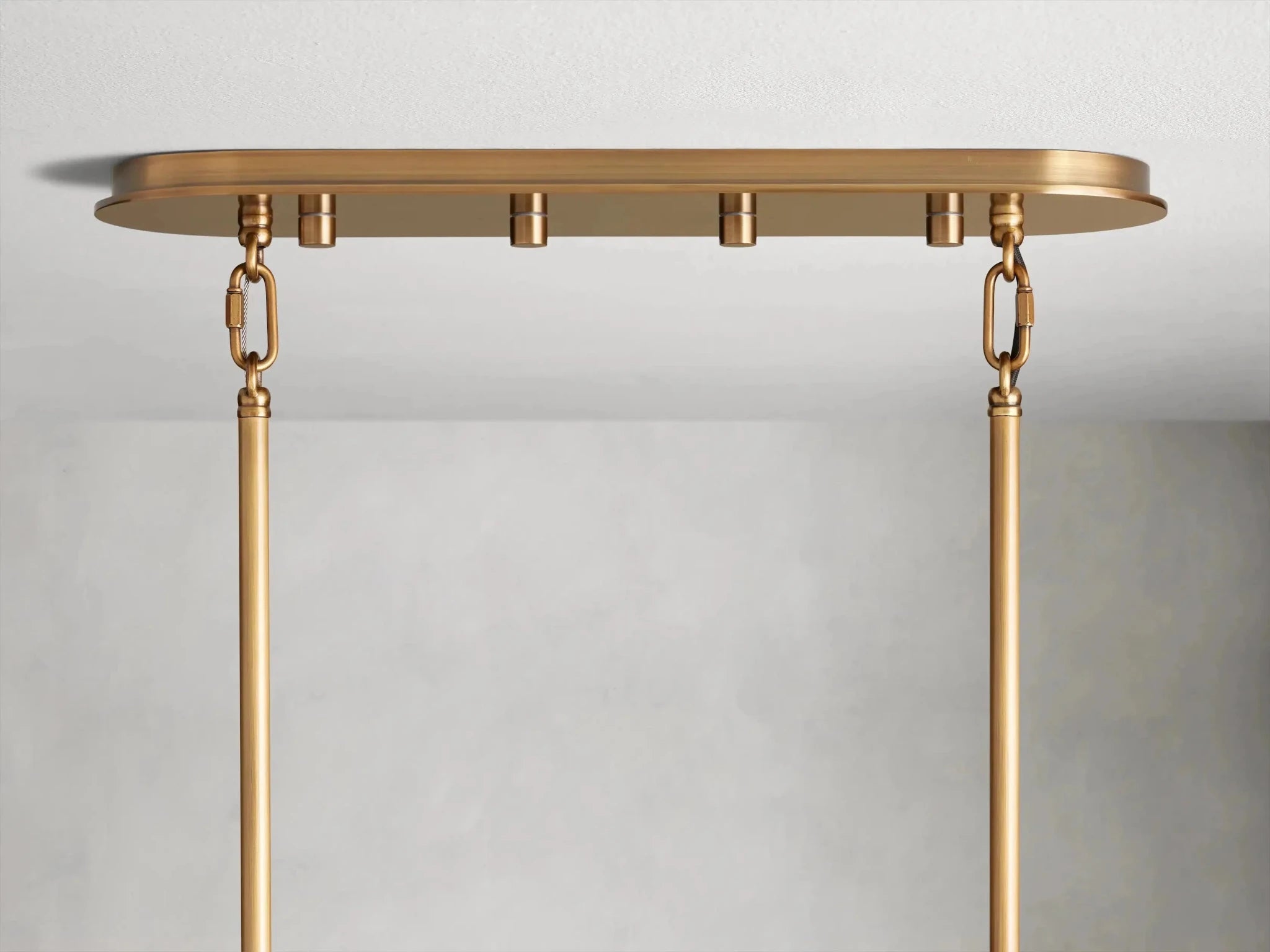 Delsie Oval Chandelier 51''63''72'' - GILDLAMPS
