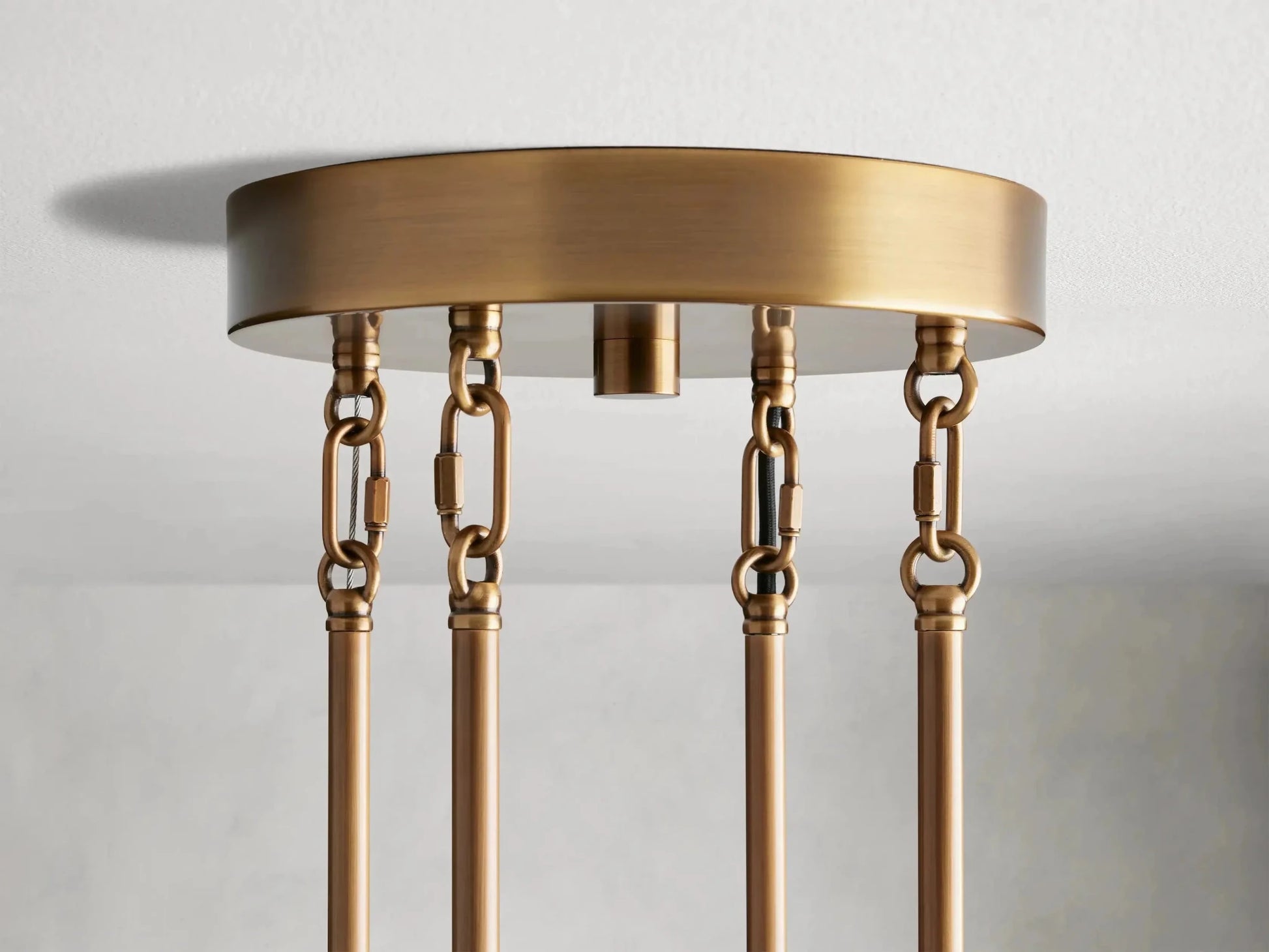Delsie Round Chandelier 38''48''60'' - GILDLAMPS