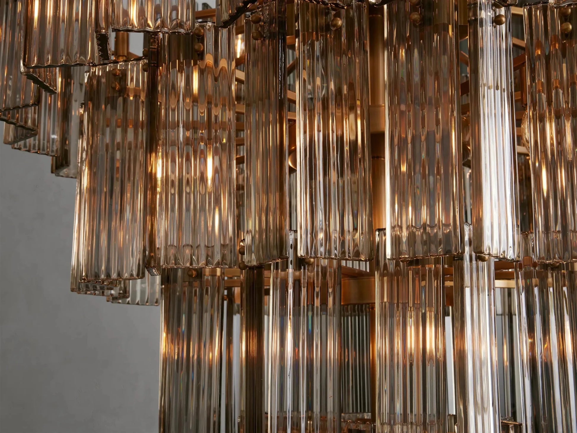 Delsie Round Chandelier 38''48''60'' - GILDLAMPS