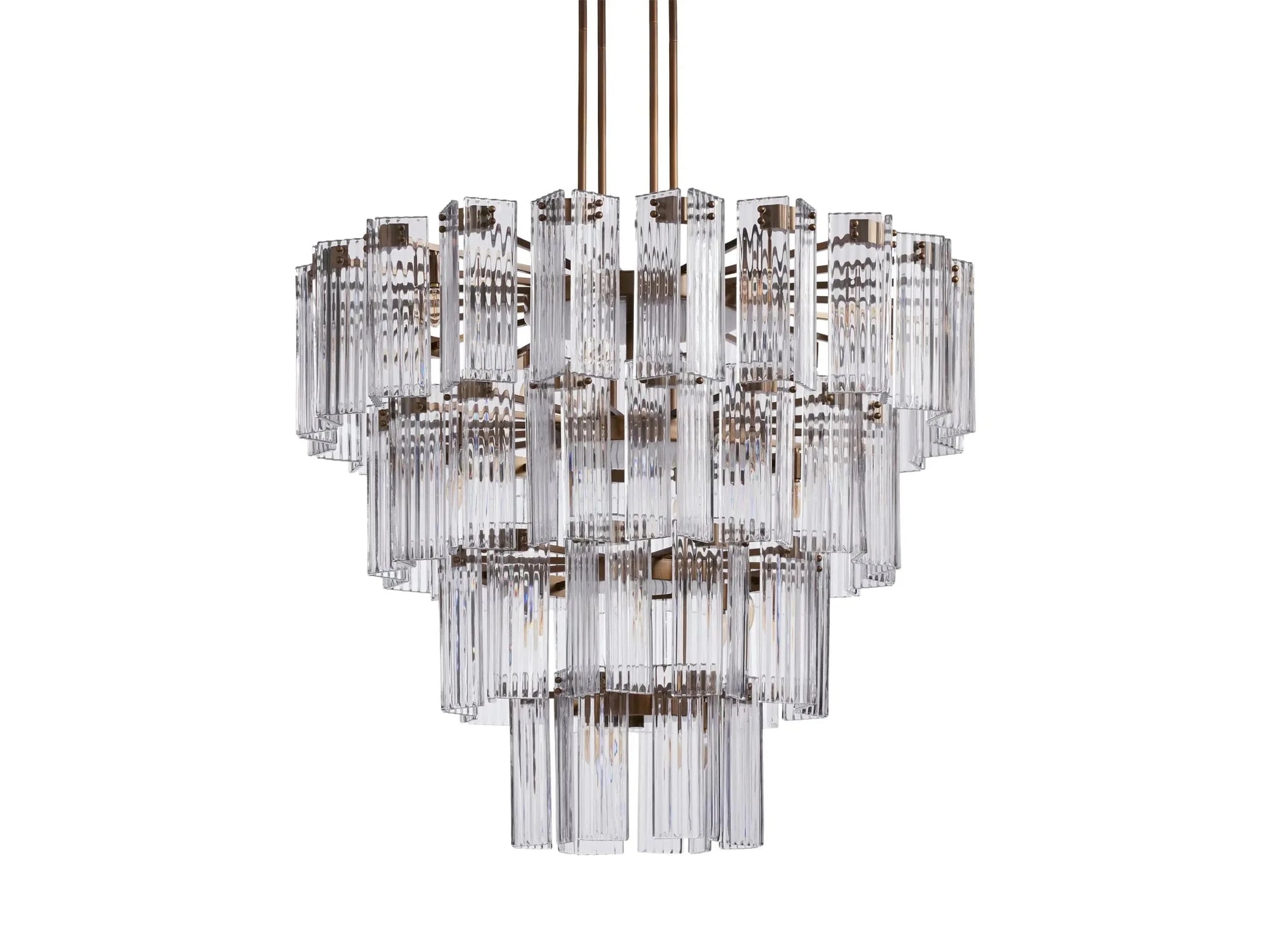 Delsie Round Chandelier 38''48''60'' - GILDLAMPS