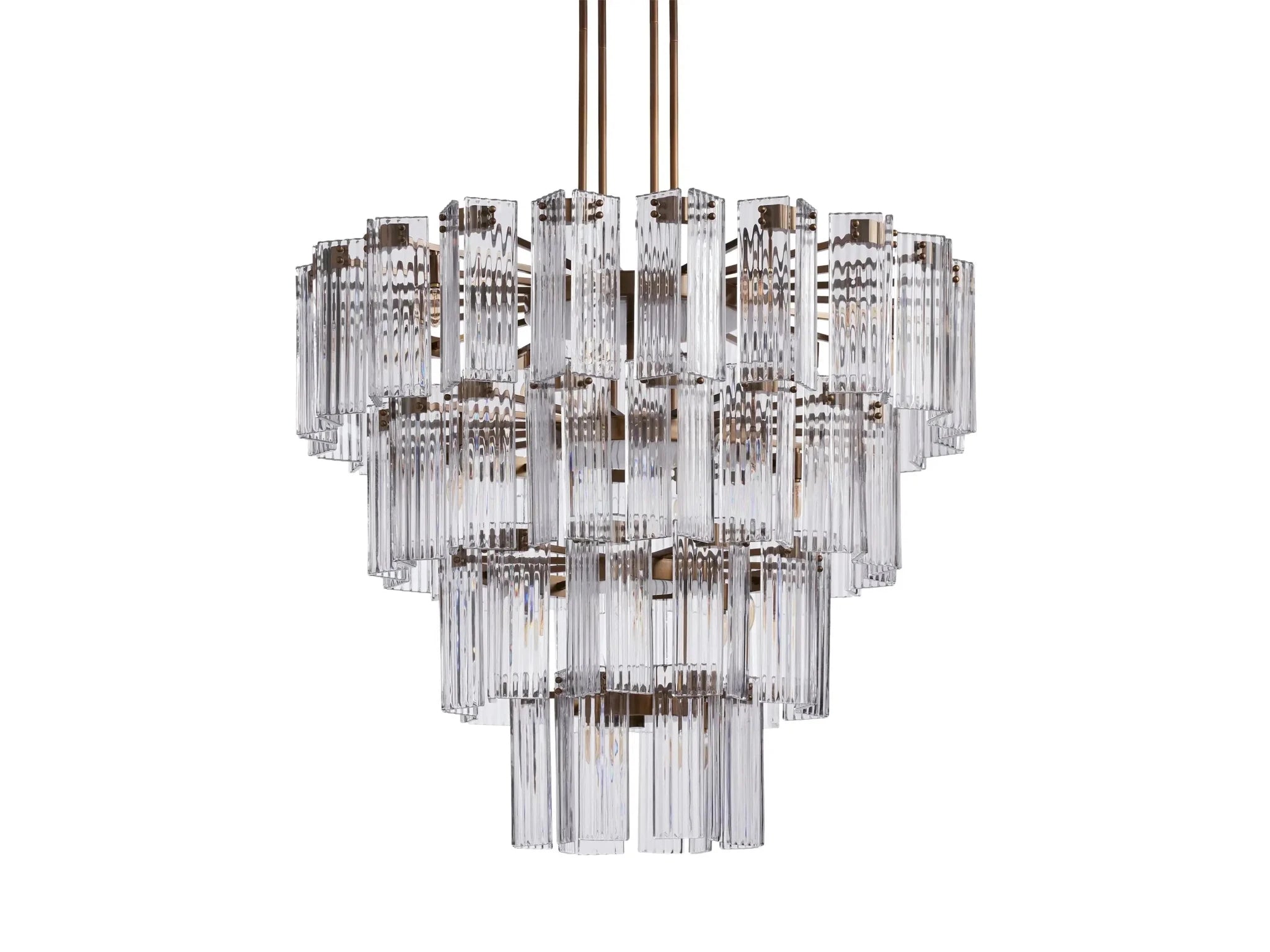 Delsie Round Chandelier 38''48''60'' - GILDLAMPS