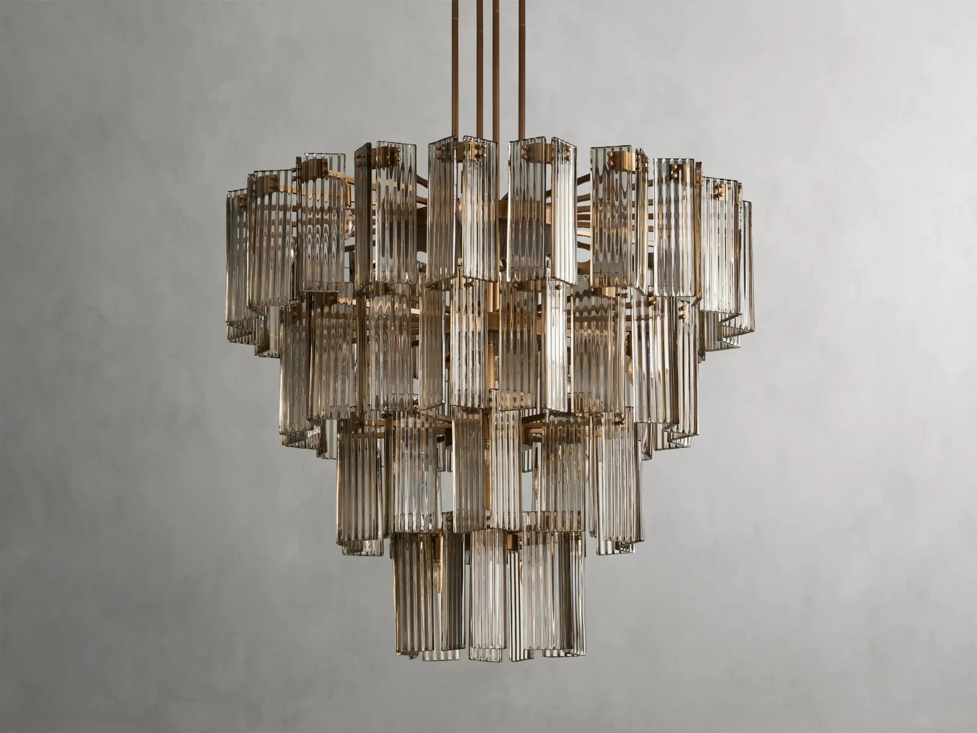 Delsie Round Chandelier 38''48''60'' - GILDLAMPS