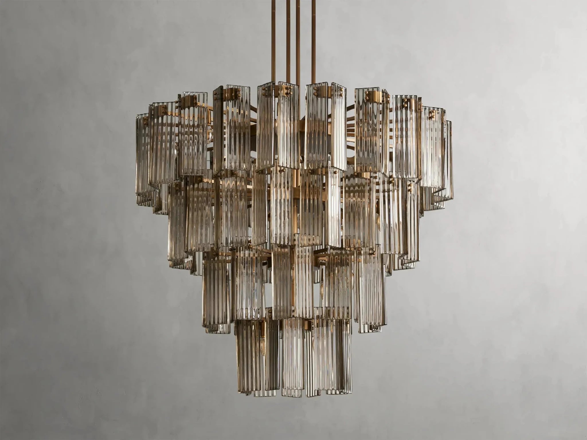Delsie Round Chandelier 38''48''60'' - GILDLAMPS