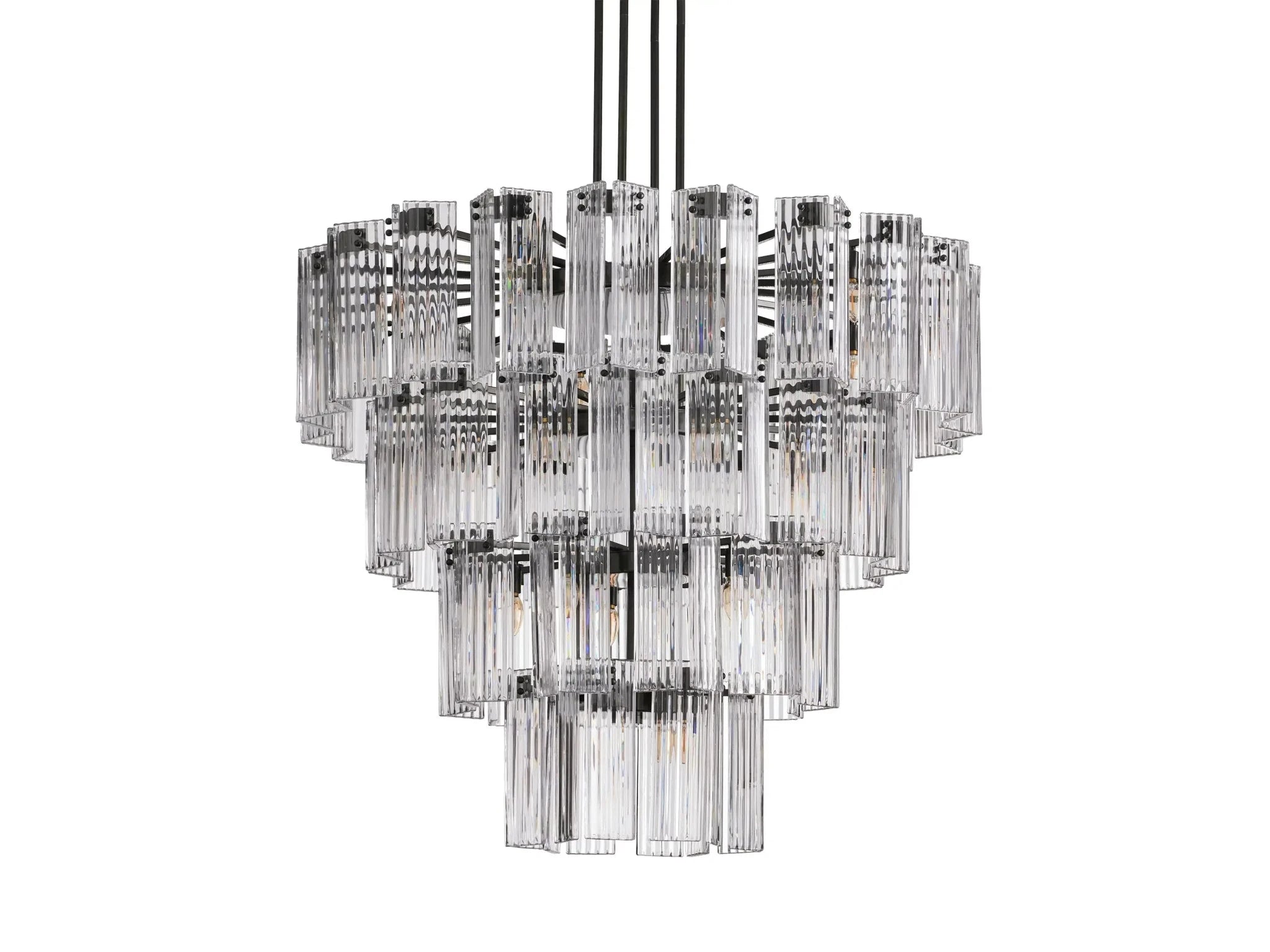 Delsie Round Chandelier 38''48''60'' - GILDLAMPS