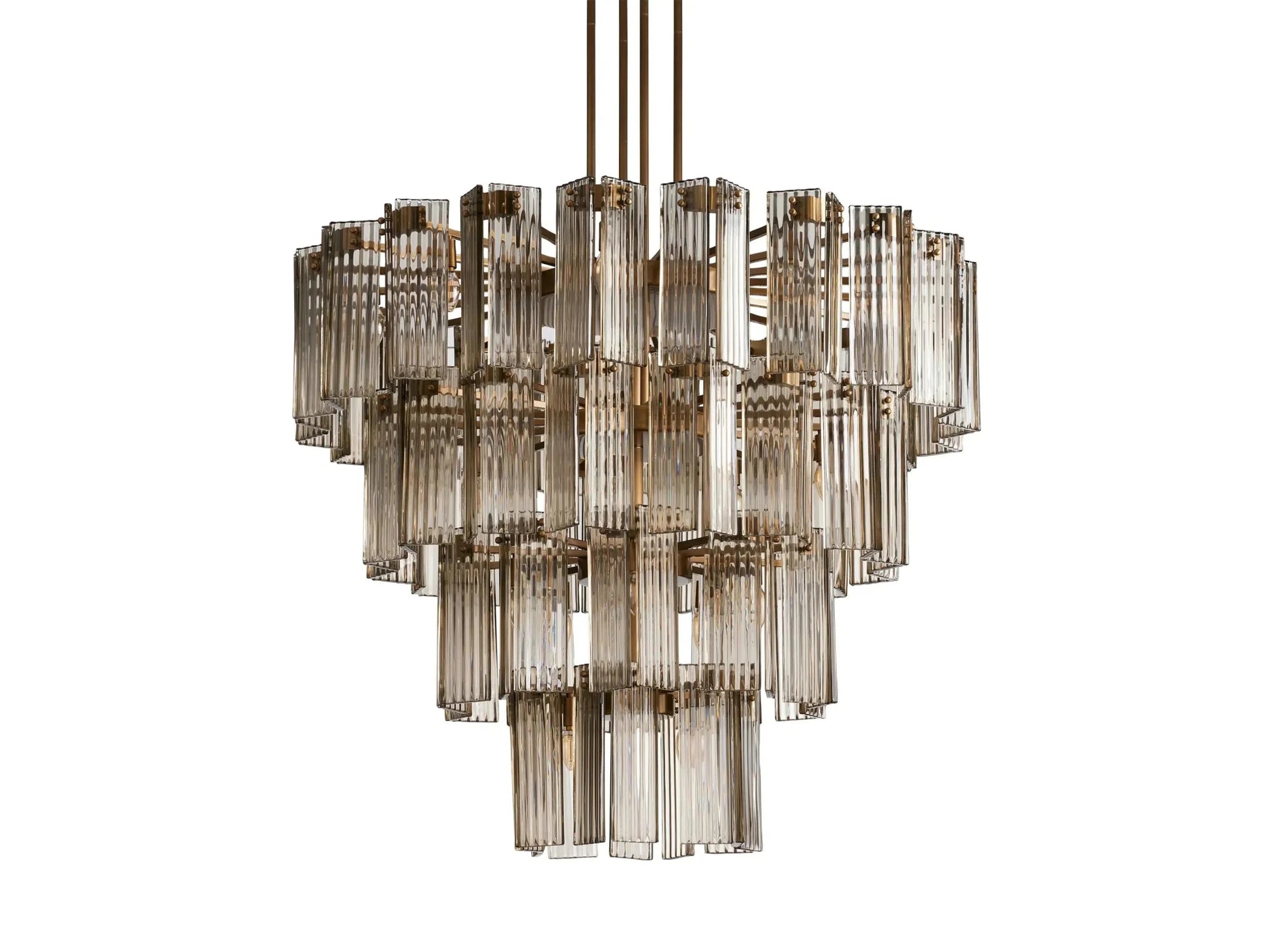 Delsie Round Chandelier 38''48''60'' - GILDLAMPS