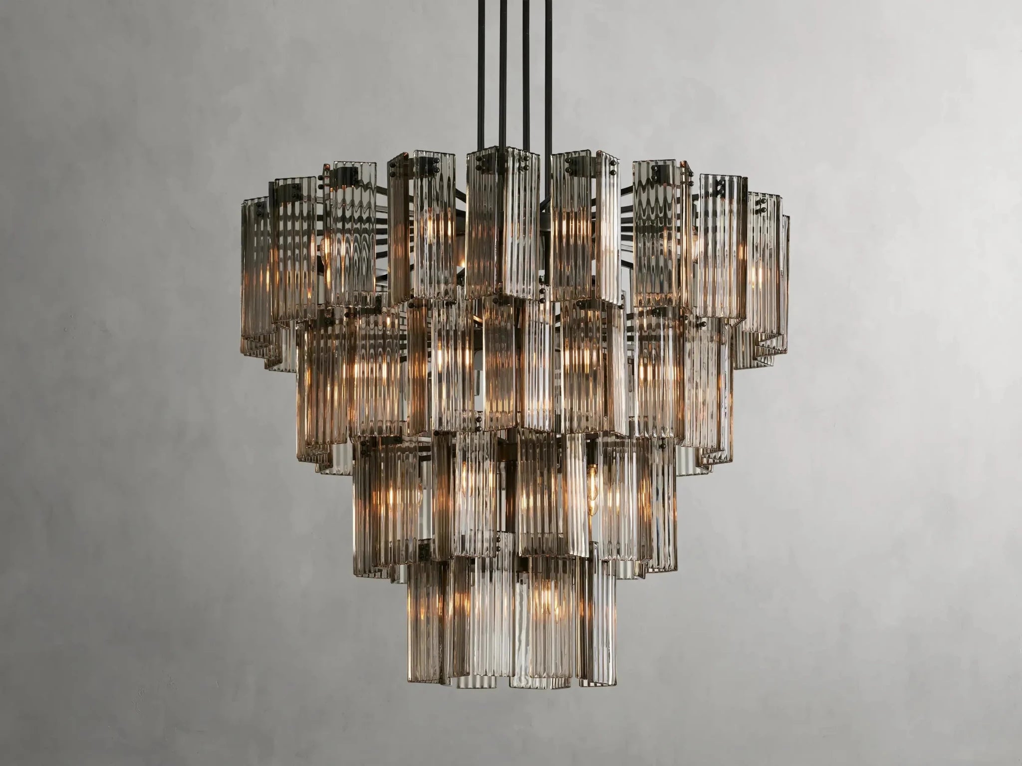 Delsie Round Chandelier 38''48''60'' - GILDLAMPS