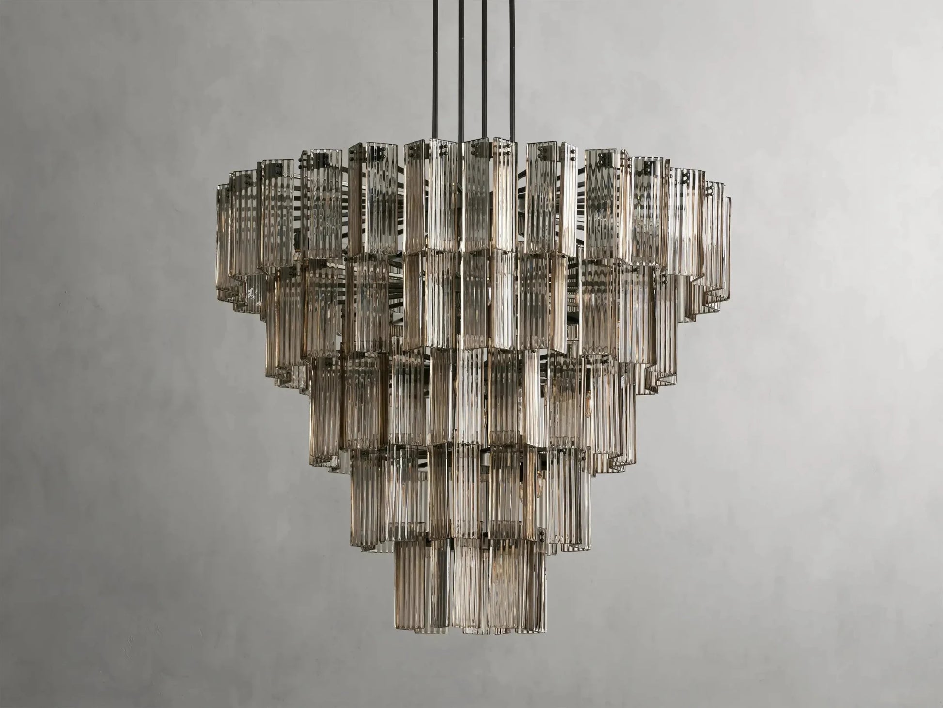 Delsie Round Chandelier 38''48''60'' - GILDLAMPS