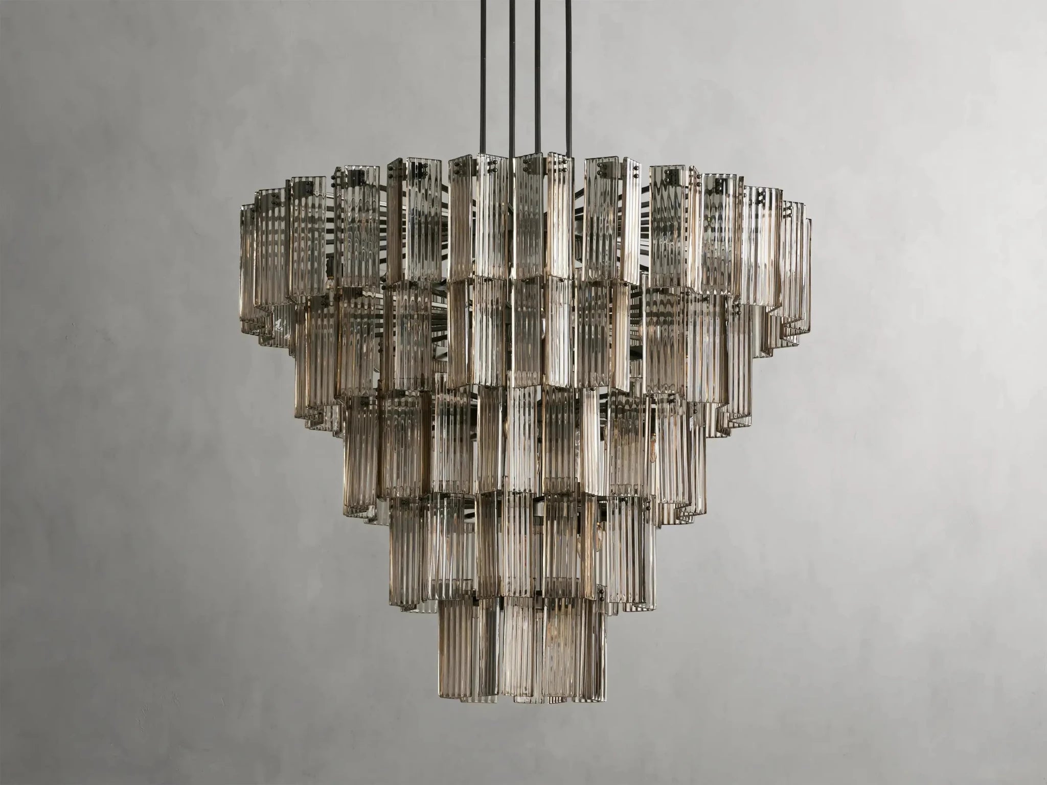 Delsie Round Chandelier 38''48''60'' - GILDLAMPS