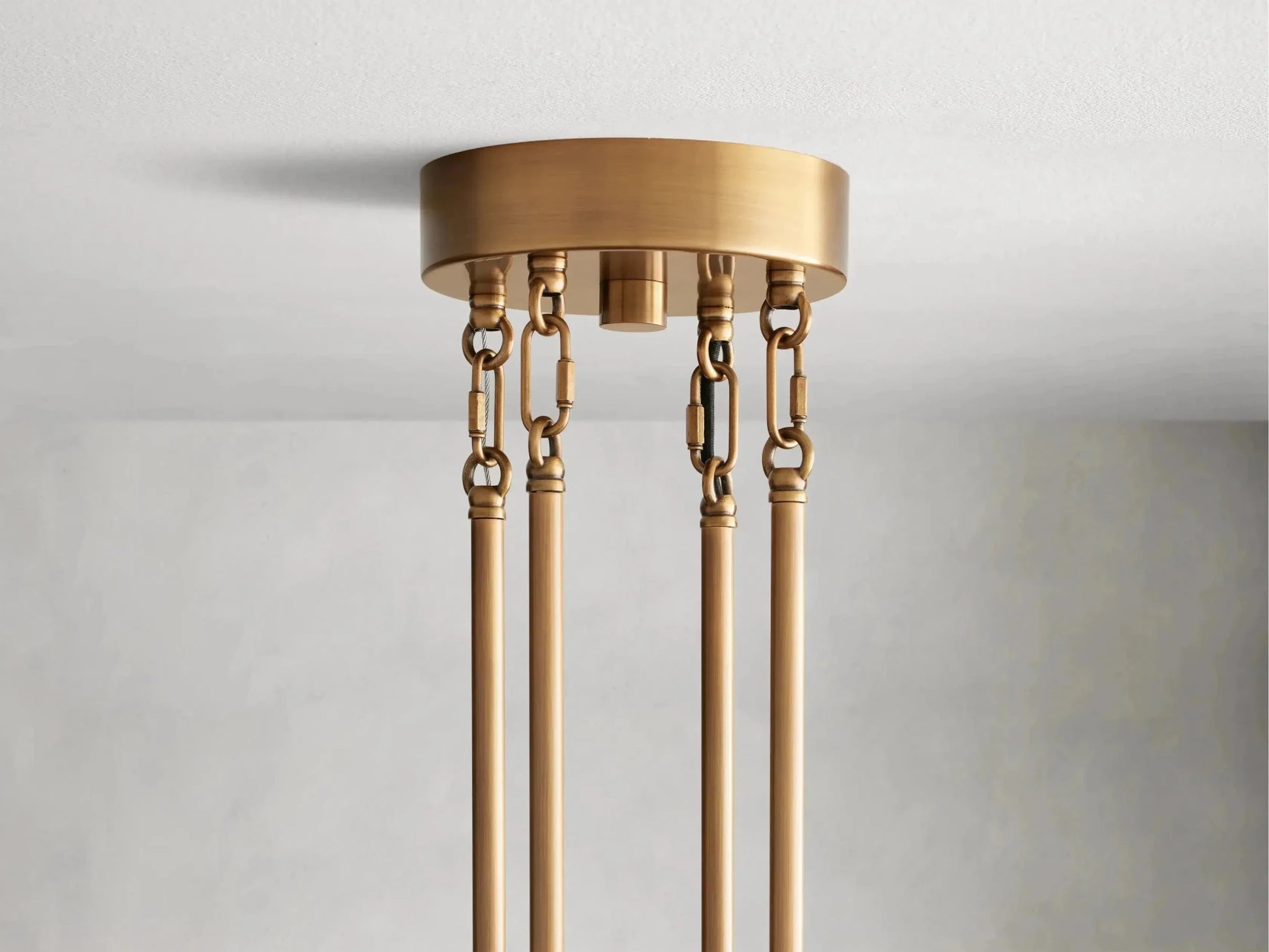 Delsie Round Chandelier 38''48''60'' - GILDLAMPS