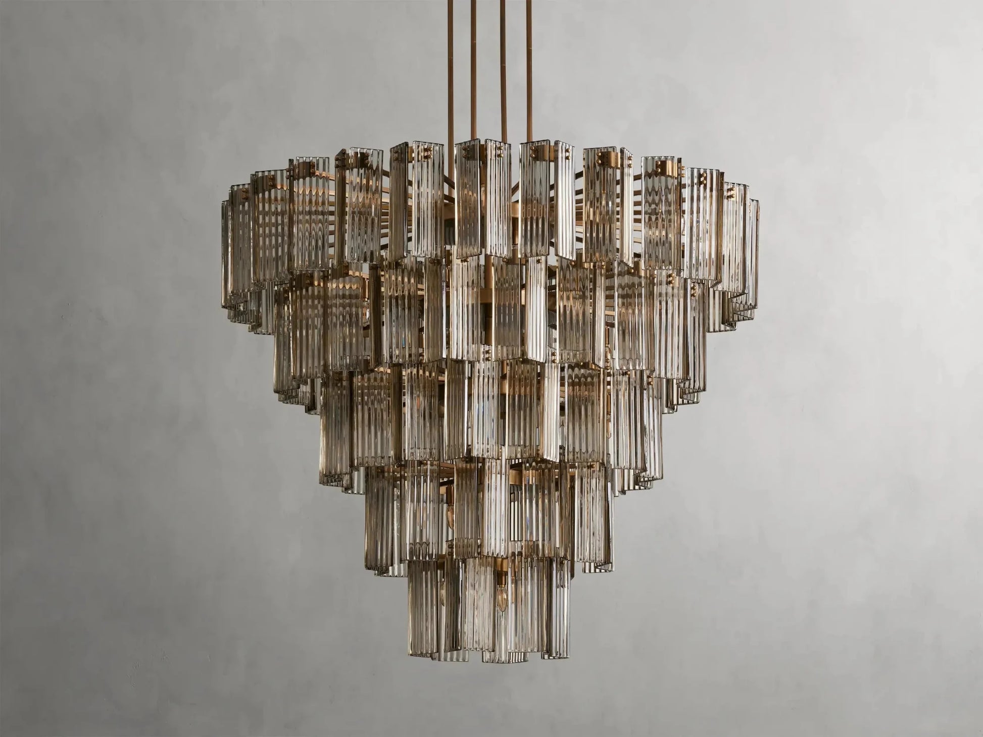 Delsie Round Chandelier 38''48''60'' - GILDLAMPS