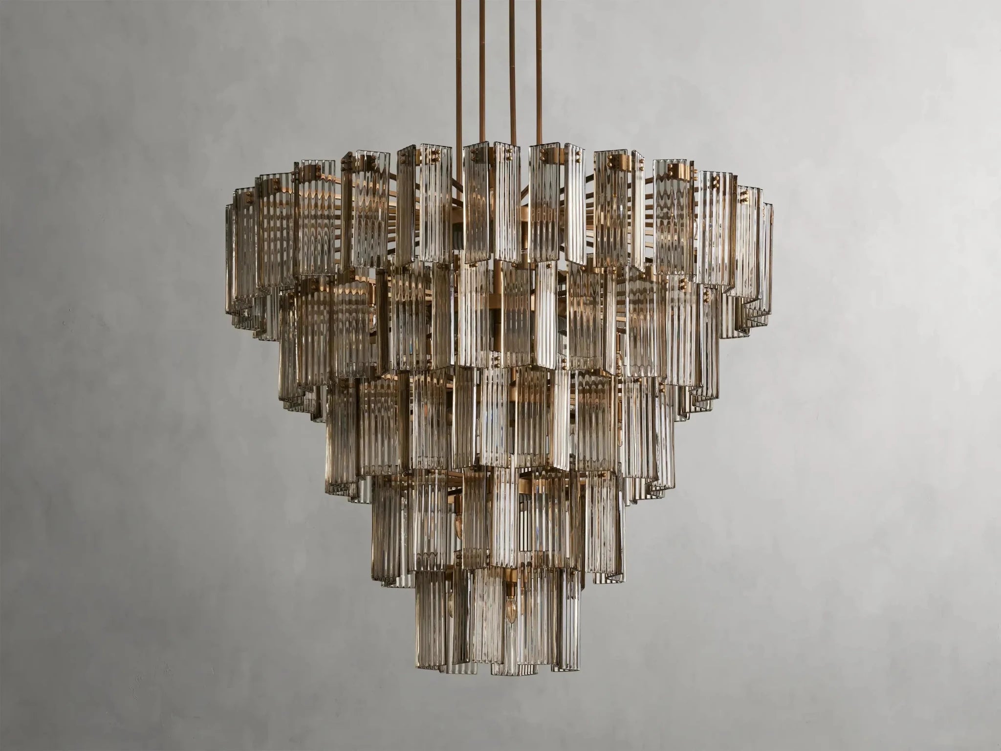 Delsie Round Chandelier 38''48''60'' - GILDLAMPS