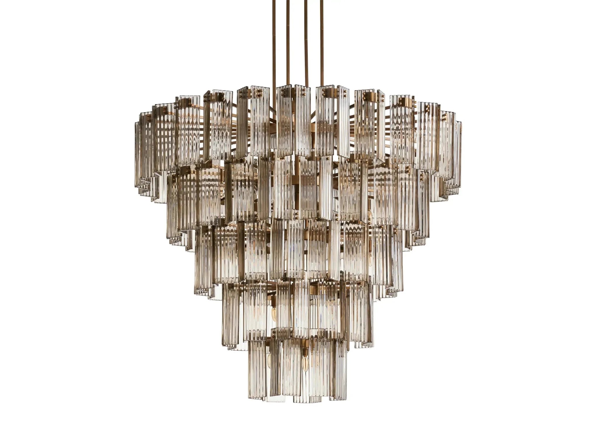 Delsie Round Chandelier 38''48''60'' - GILDLAMPS