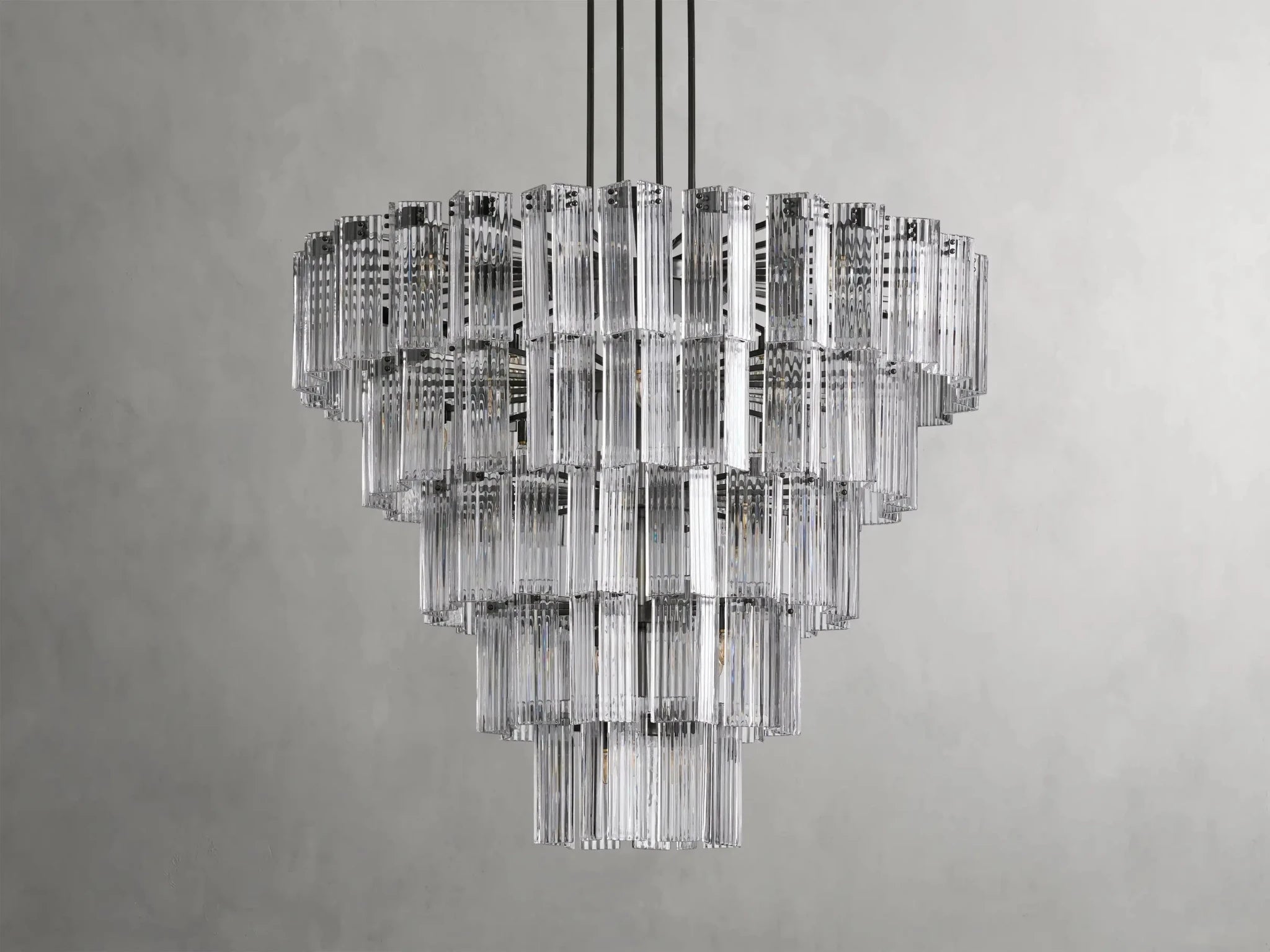 Delsie Round Chandelier 38''48''60'' - GILDLAMPS