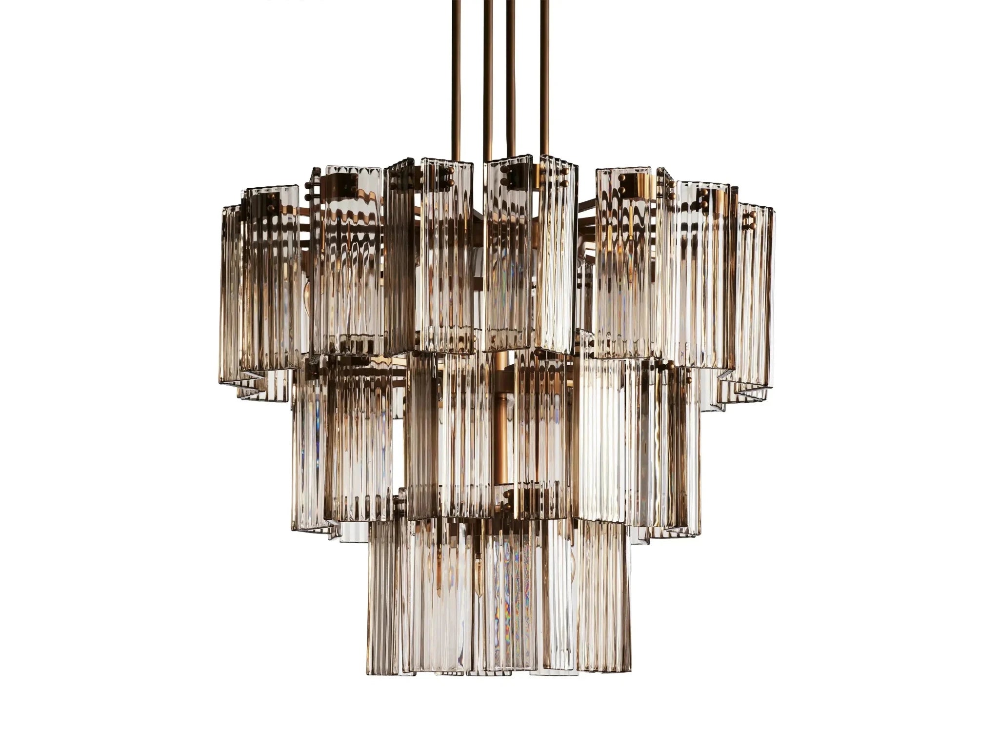 Delsie Round Chandelier 38''48''60'' - GILDLAMPS