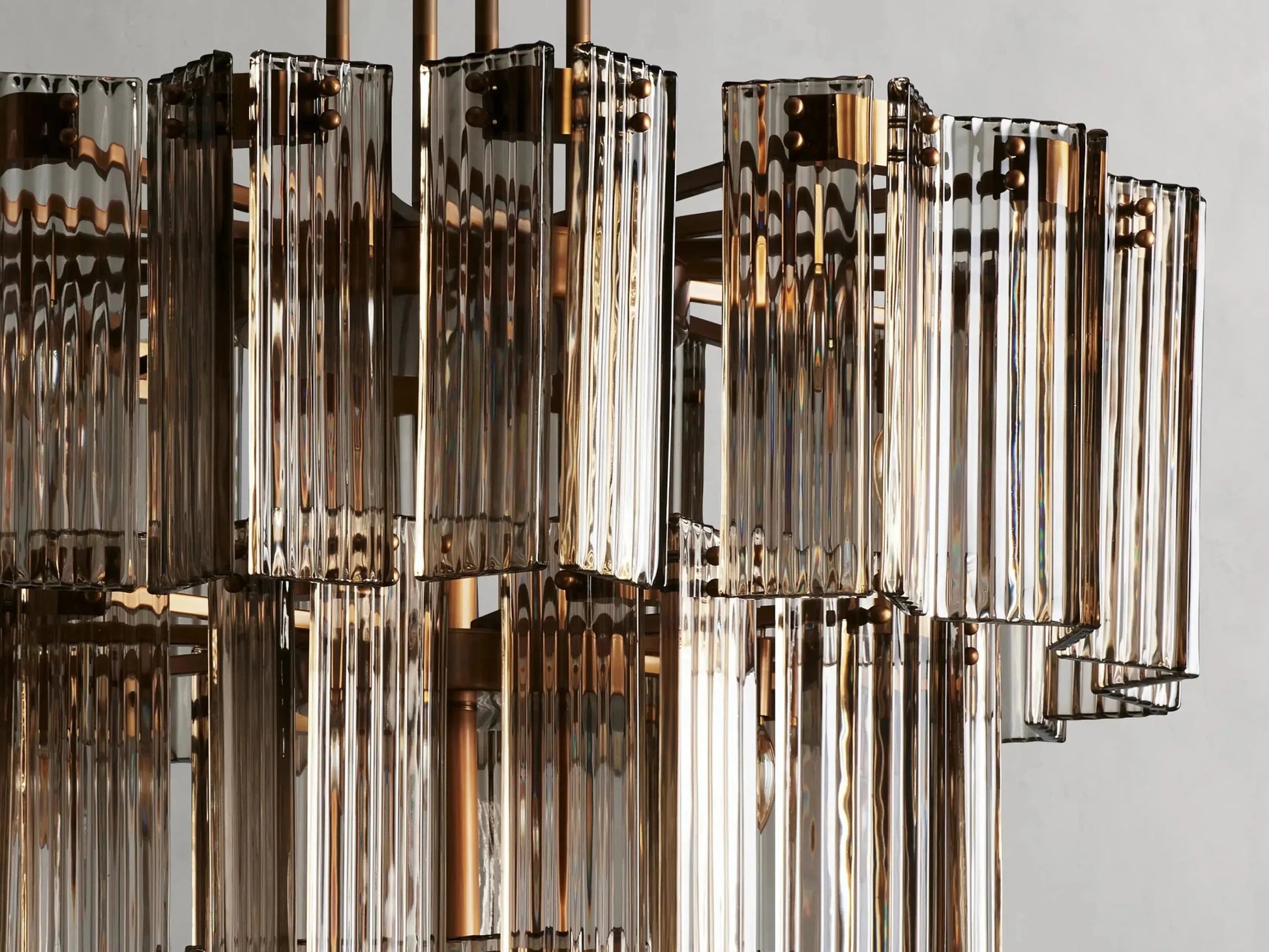 Delsie Round Chandelier 38''48''60'' - GILDLAMPS