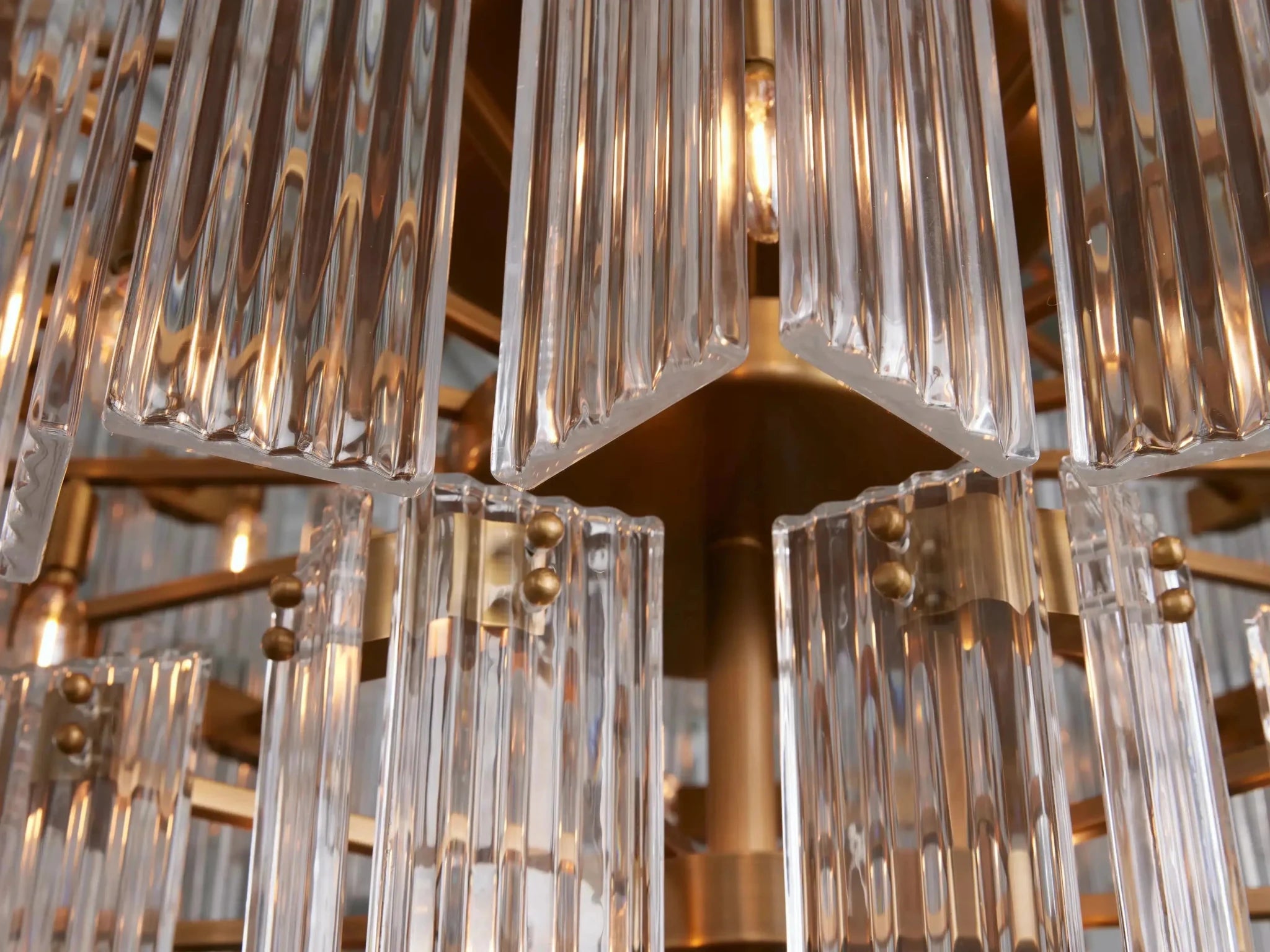 Delsie Round Chandelier 38''48''60'' - GILDLAMPS