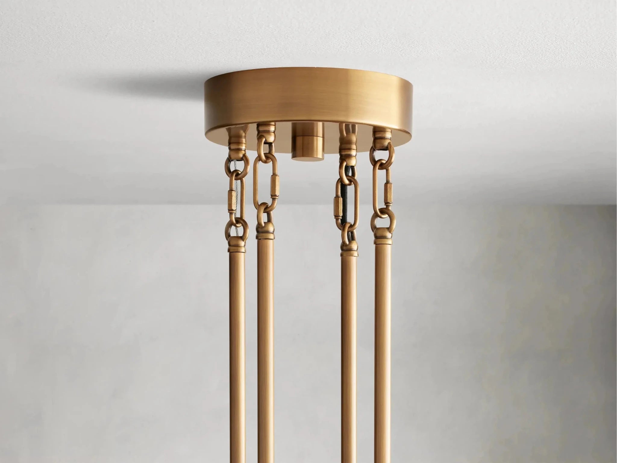Delsie Round Chandelier 38''48''60'' - GILDLAMPS