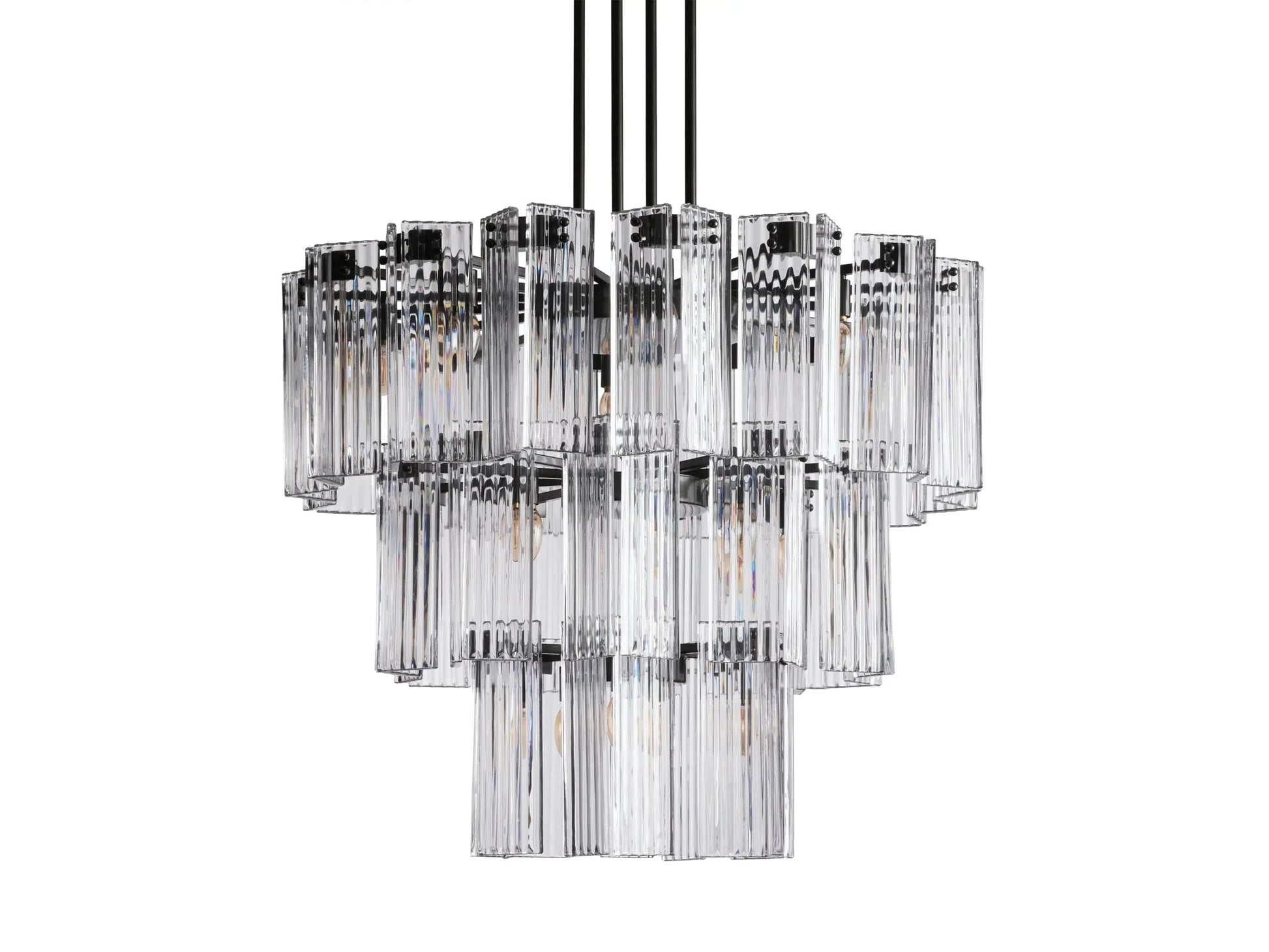 Delsie Round Chandelier 38''48''60'' - GILDLAMPS
