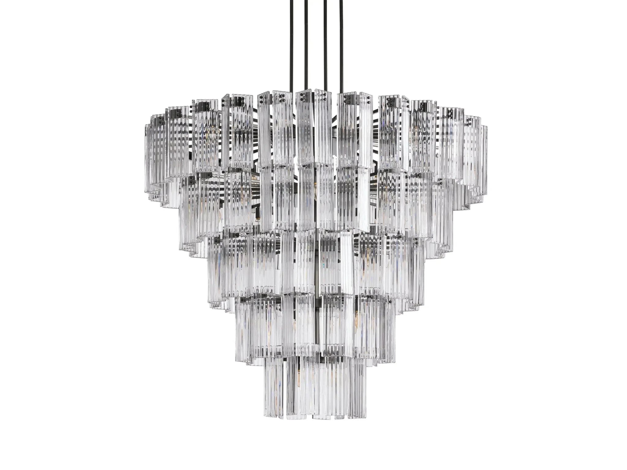 Delsie Round Chandelier 38''48''60'' - GILDLAMPS