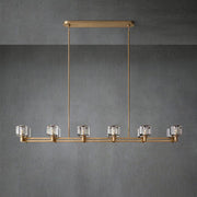 Demaket Double Linear Chandelier 54"72'' - GILDLAMPS