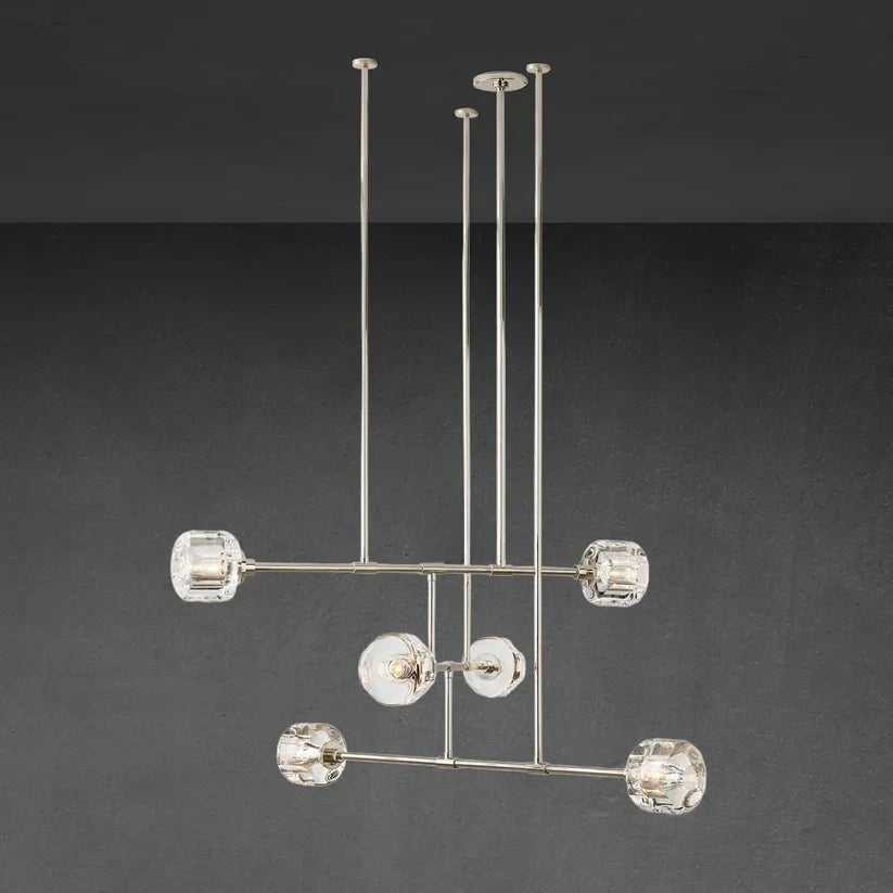 Demaket Mobile Round Chandelier 48" 62" - GILDLAMPS