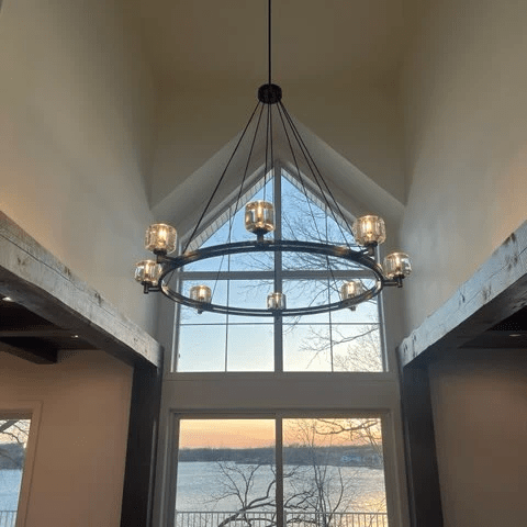 Demaket Round Chandelier 36"48''60'' - GILDLAMPS