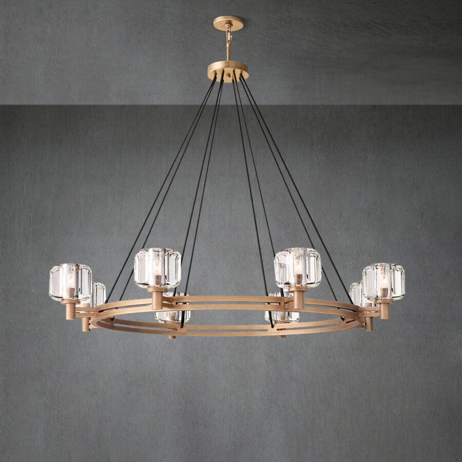 Demaket Round Chandelier 36"48''60'' - GILDLAMPS